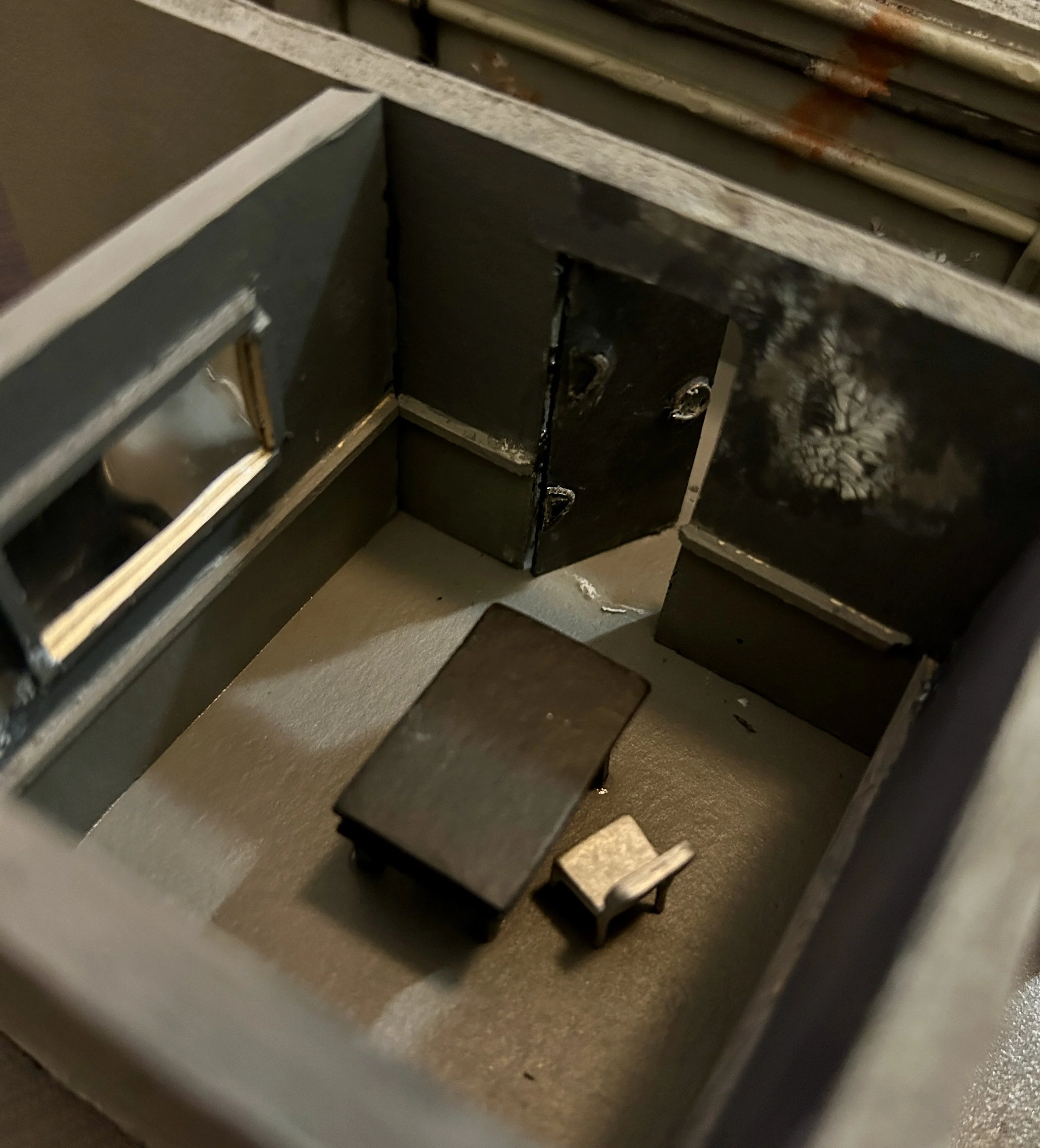 The Crucible Interrogation Room, 1985 Miami