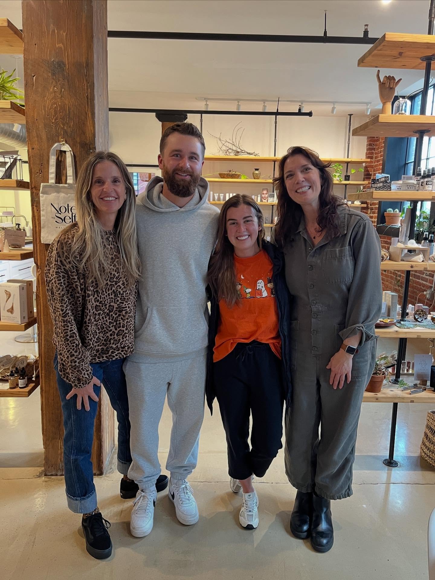 When Jake Elliott has a few days off, you know where to find him &mdash; right here at NoteToSelf Wellness with his wife, Annie. Even the pros need a moment of intentional relaxation and rest, and we&rsquo;re so grateful they chose to spend their tim