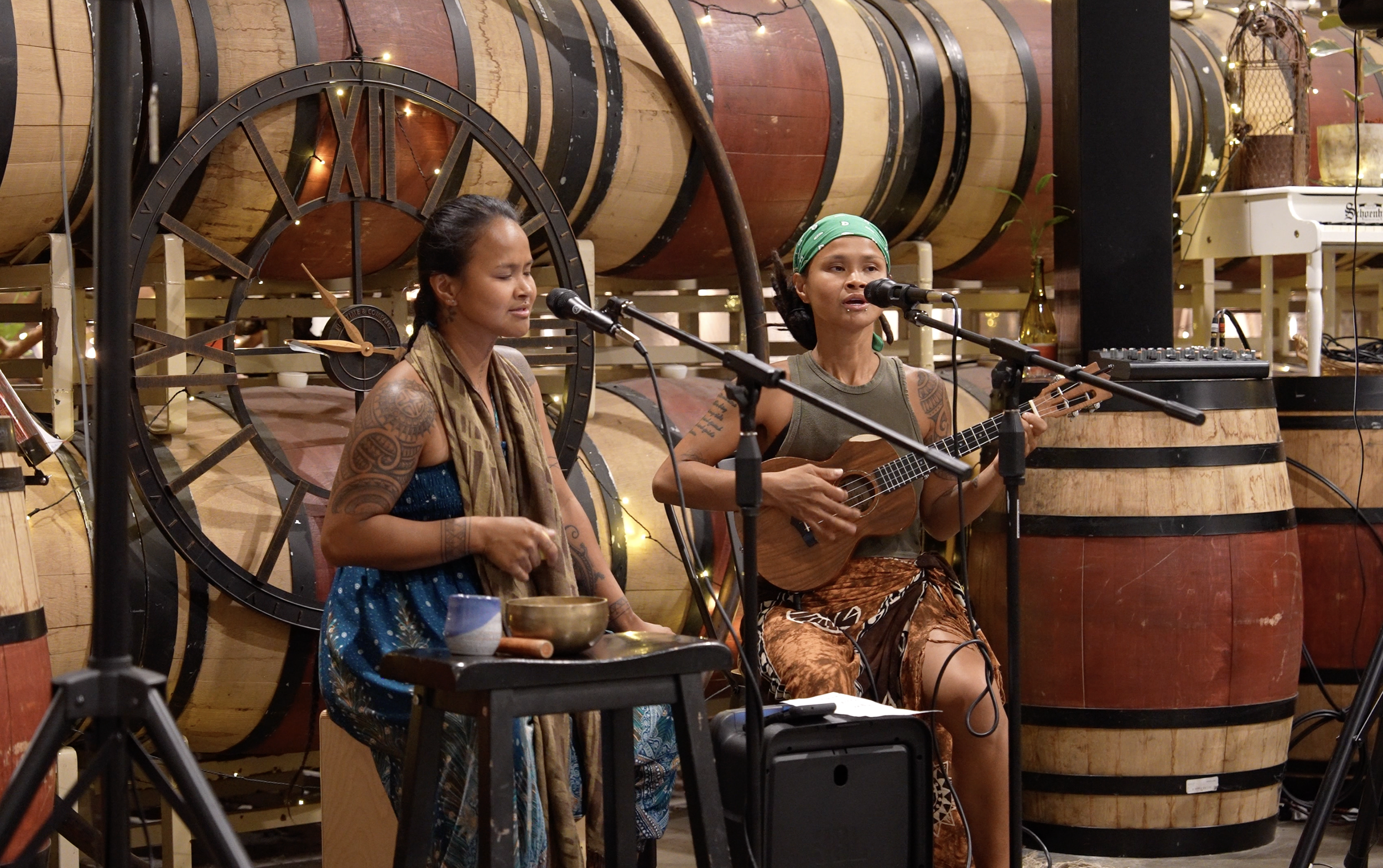 Sisterhood Song Session at Lucid Winery