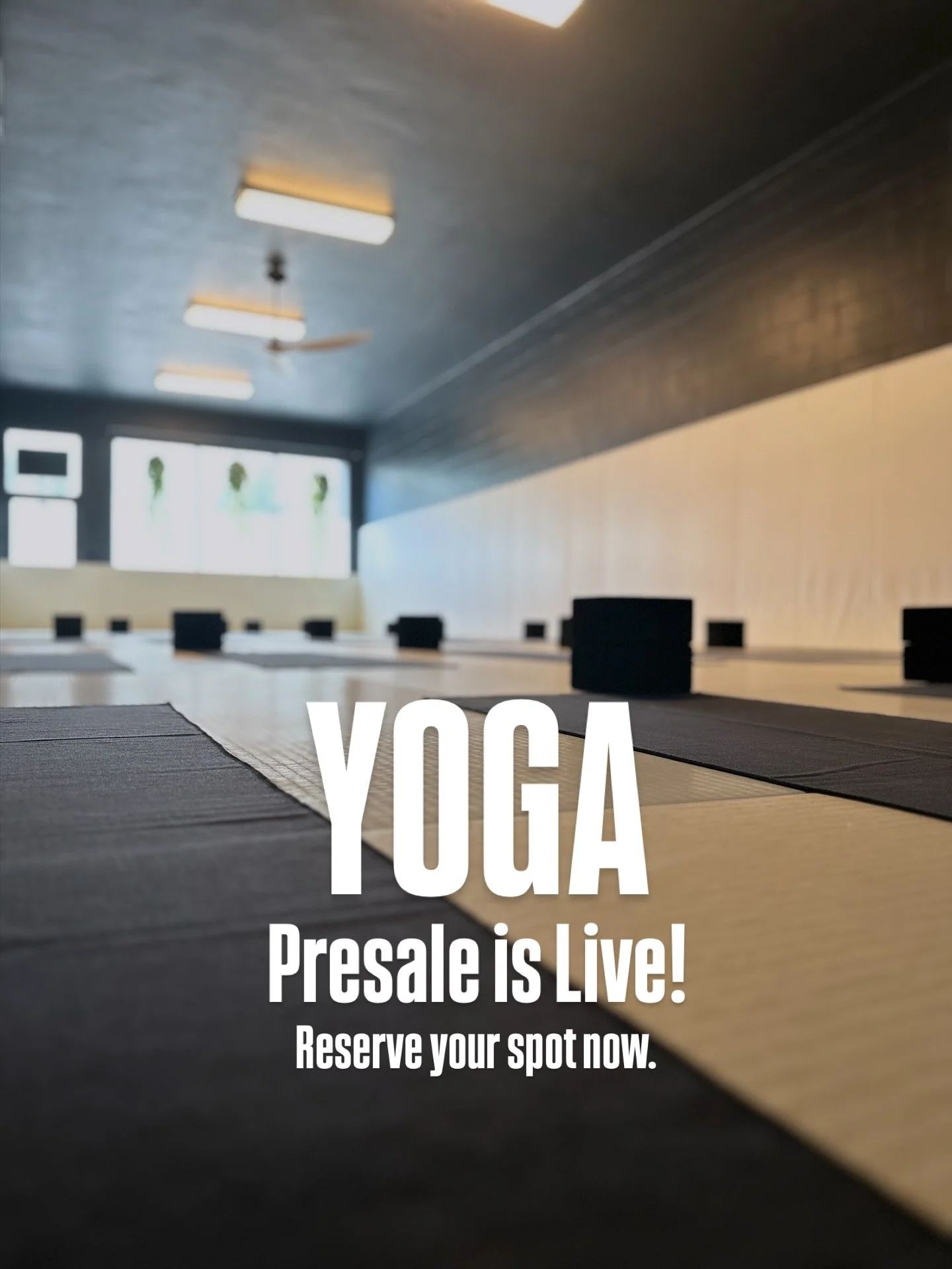Presale is officially live! 🧘&zwj;♂️ 
&mdash; lock in 149/month and join our first wave of members.

No contracts. No amenities fee. 

Just movement and intention.

🔗 Link in bio to reserve your spot.

#yoga #yogapractice #yogaflow #yogalife #vinya