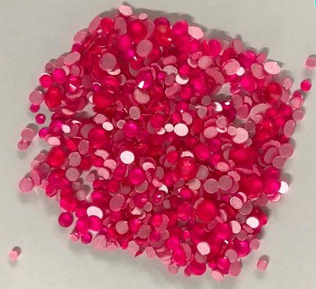 Neon Rose Glass Rhinestones – The Bling Dispensary