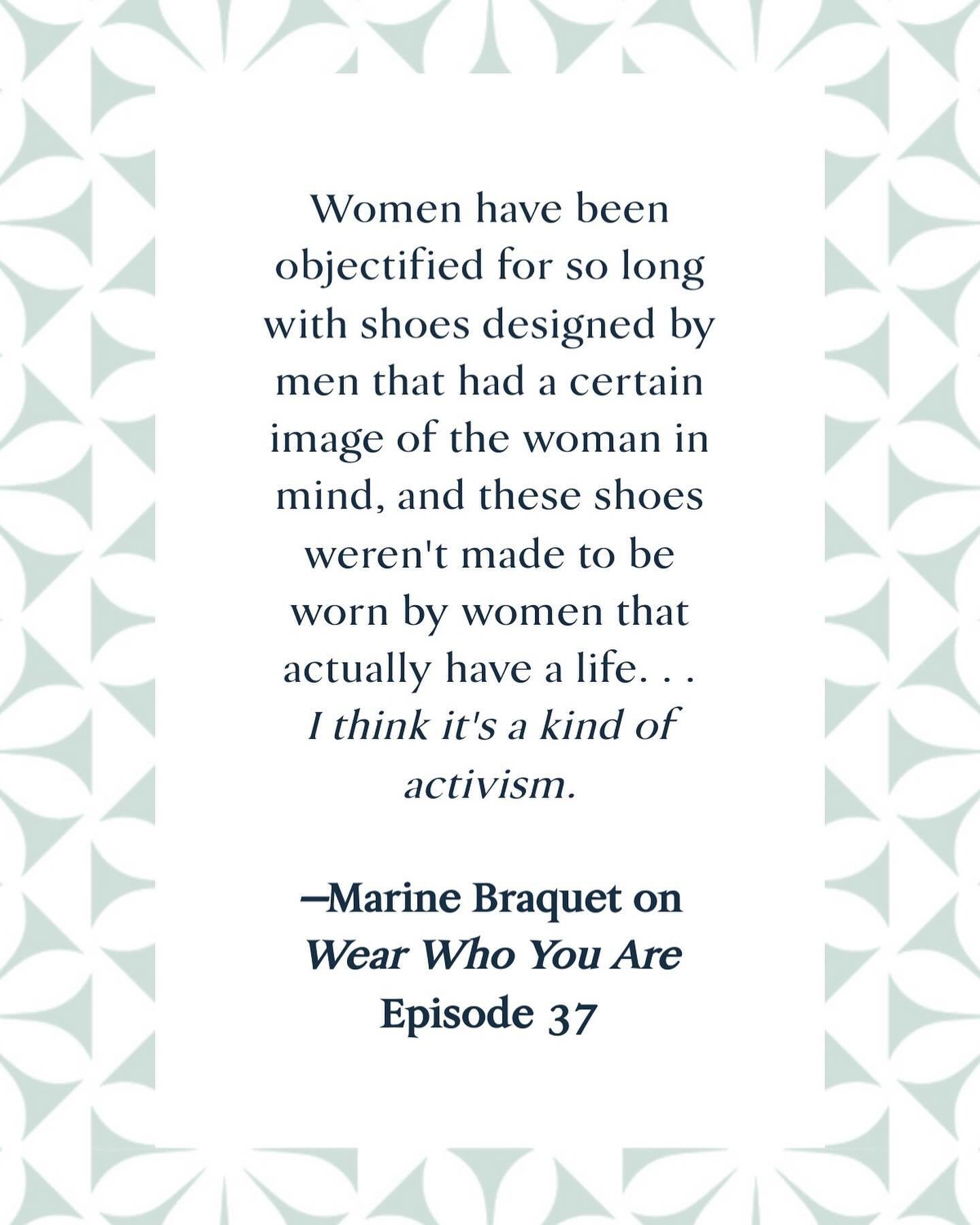 Shoes for modern working women by modern working women&mdash;I&rsquo;ll co-sign that! Marine &amp; Paule, co-founders of @nomasei_official, are the real deal. It was a pleasure to be in conversation with @marine.braquet in my latest Wear Who You Are 