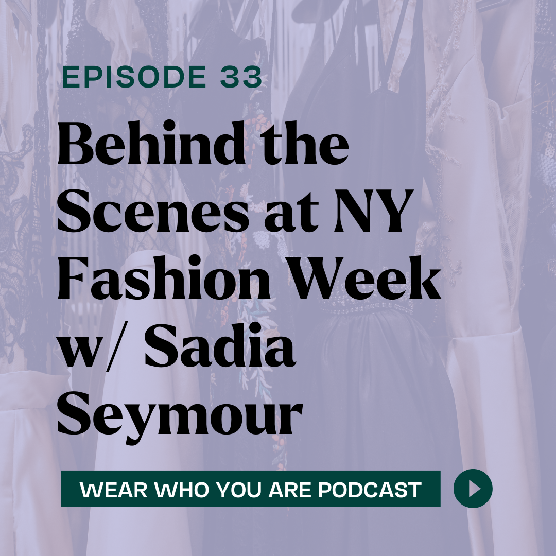 Behind the Scenes at NY Fashion Week w/ Sadia Seymour