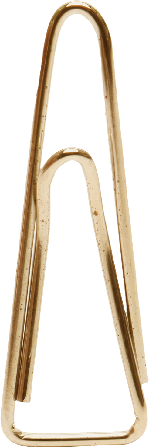 Brass Paperclip