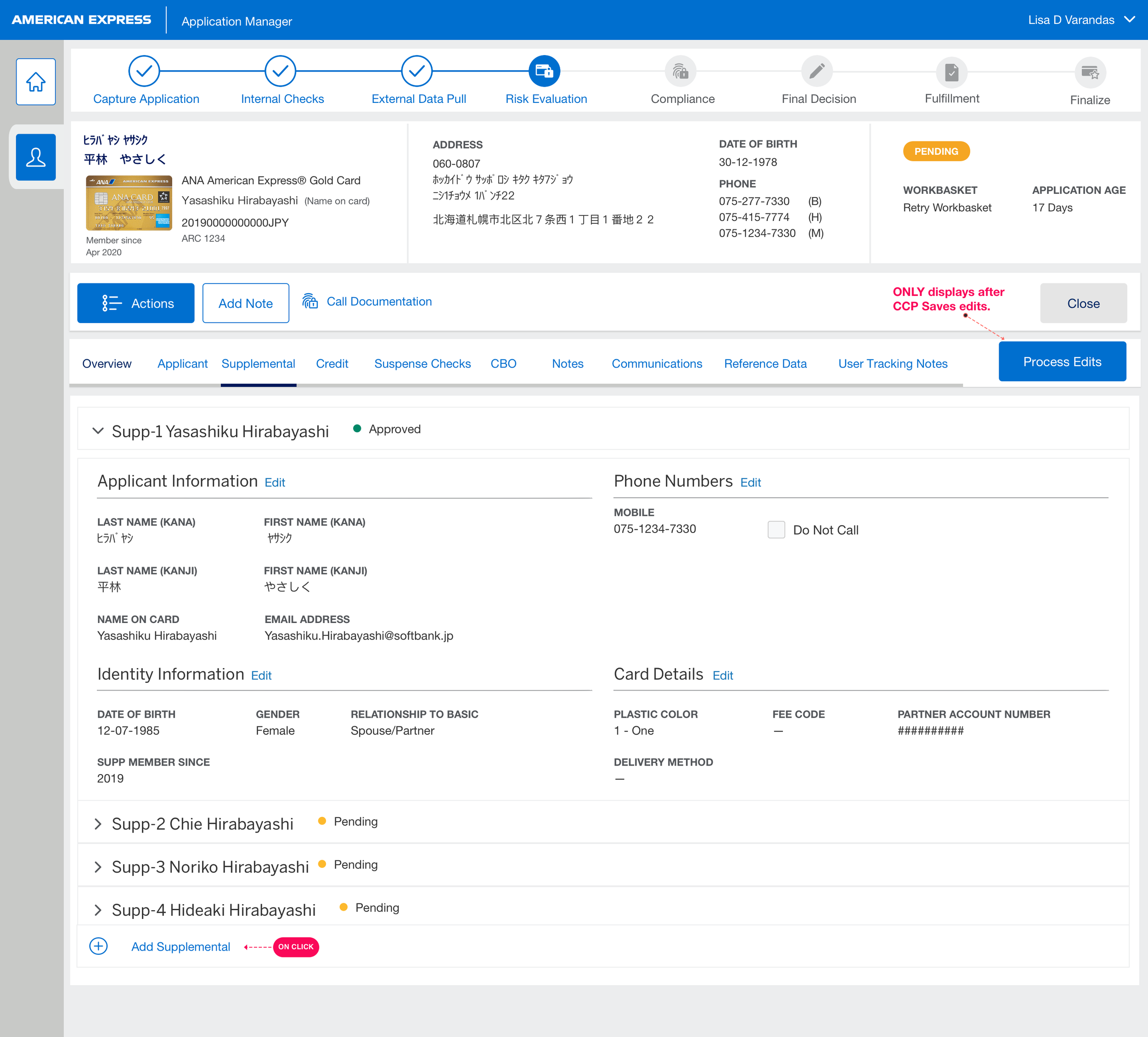 Go2Java - Supplemental Card (read-only)