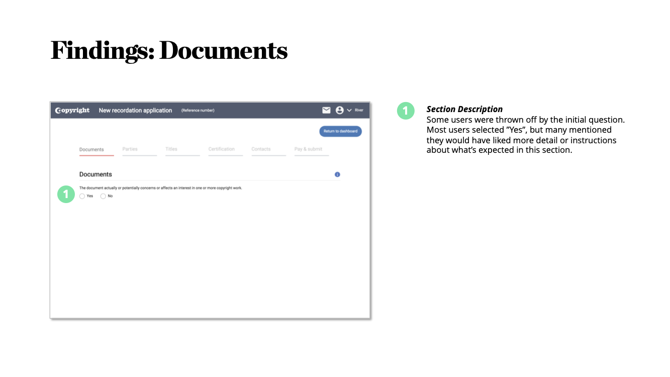 Some users were thrown off by the initial question. Although most selected "Yes",  many asked for more detail or instructions about what's expected.