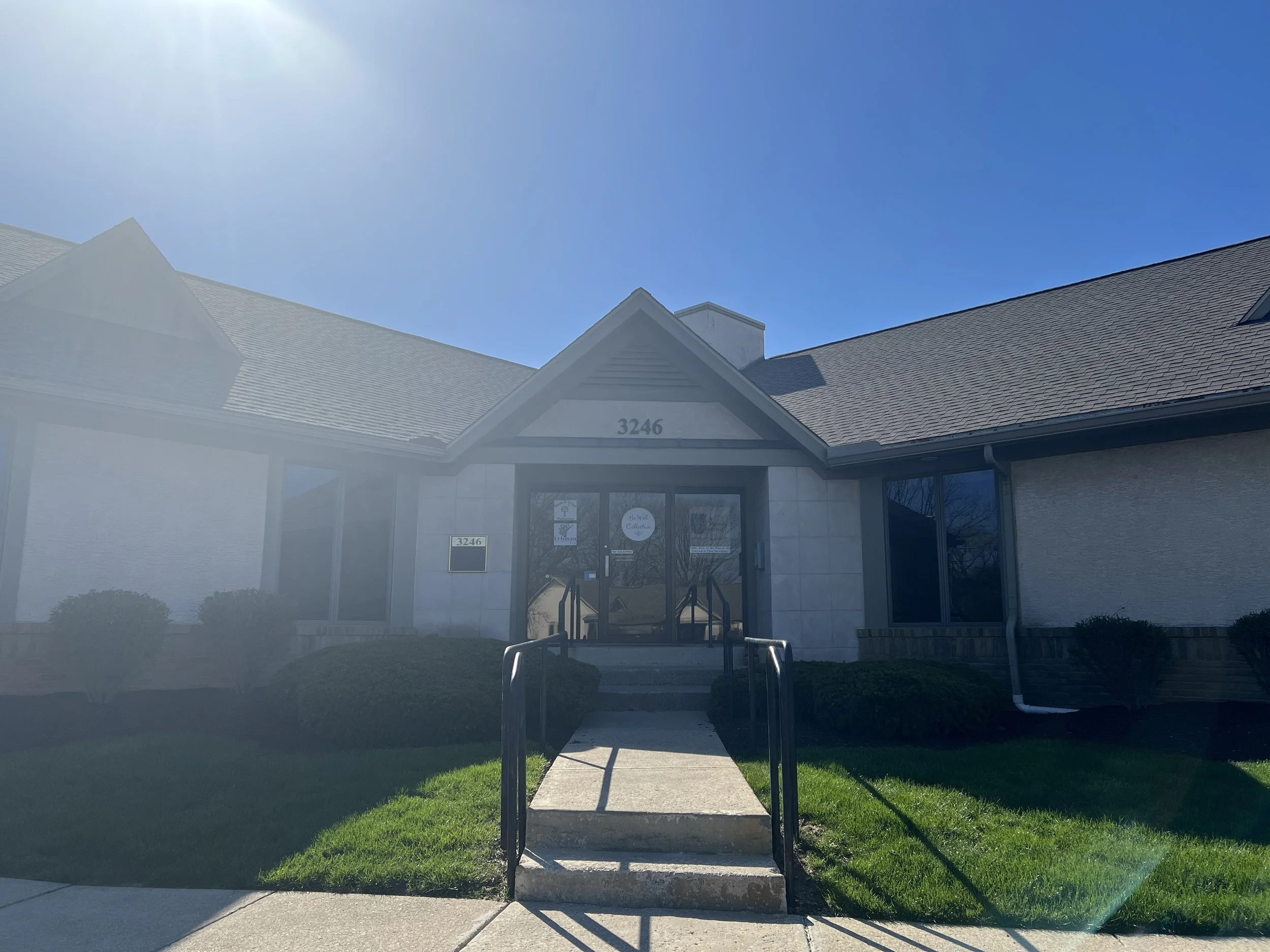 Sonder Psychotherapy in-person location in Be Well Collective Columbus Ohio