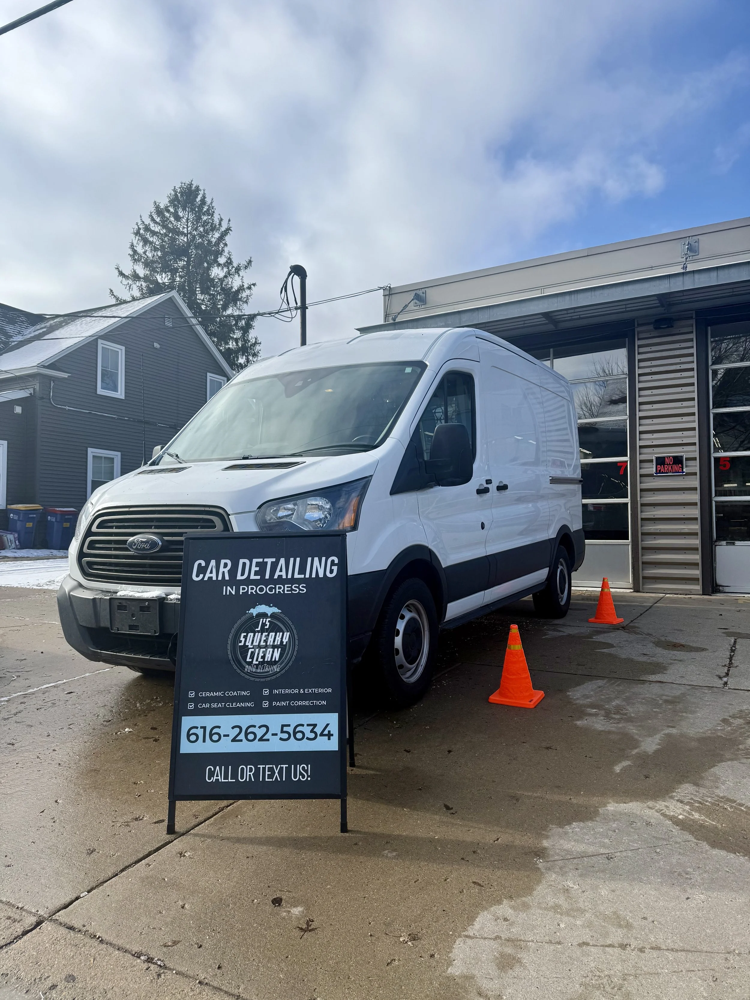 New Mobile Auto Detailing Van in Grand Rapids, Michigan