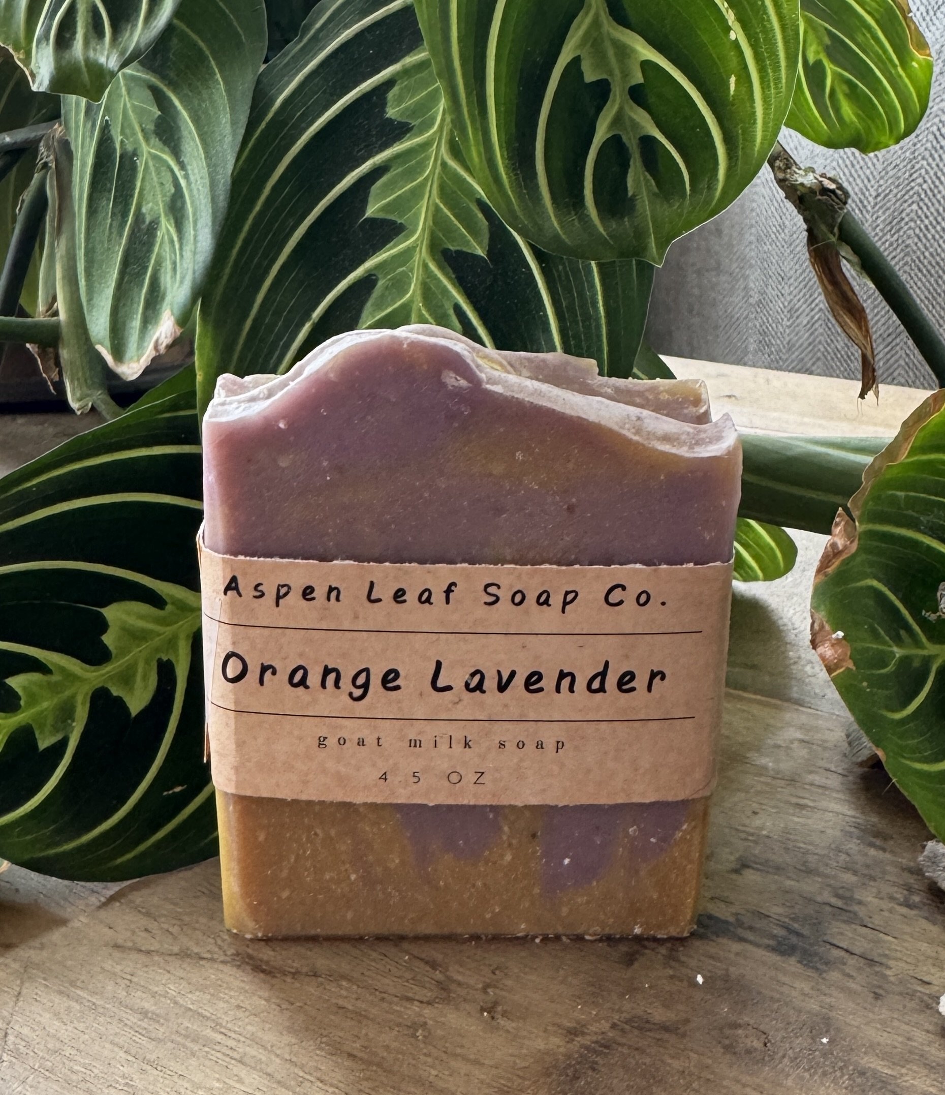 Orange Lavender Goat Milk
