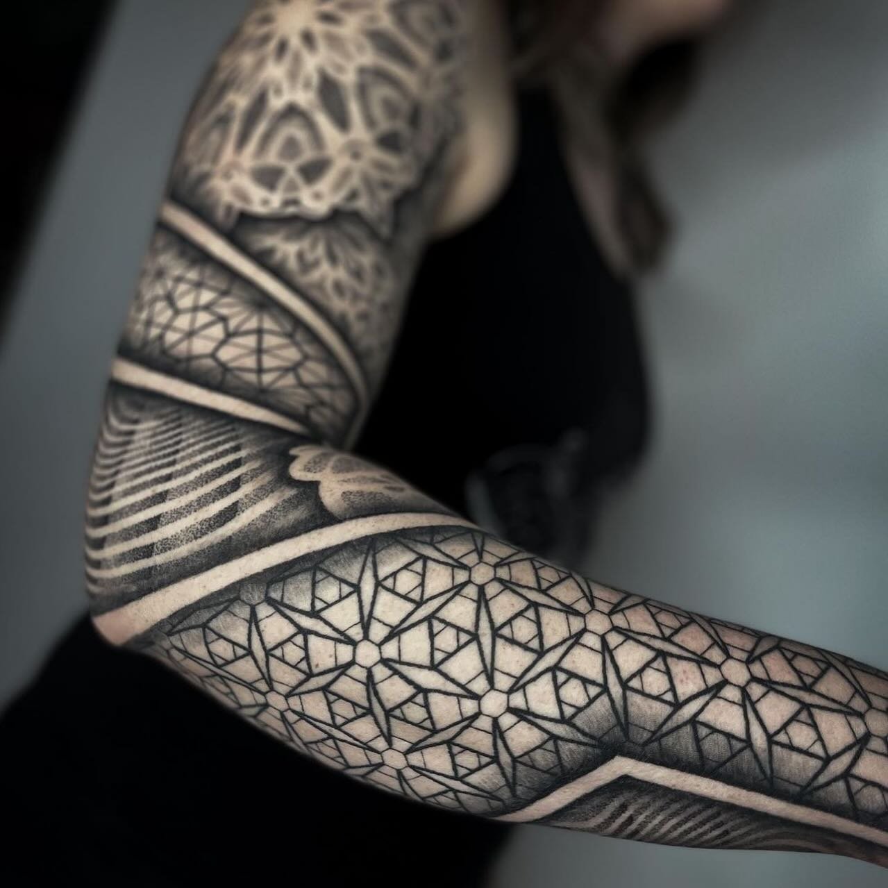 Great pattern executed perfectly by @jertattoos