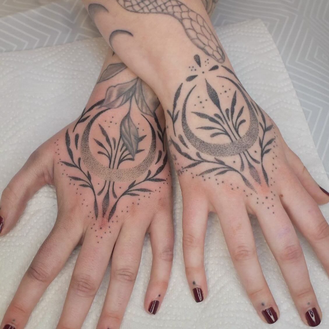 Two beautiful hand pieces by @dennis_soo