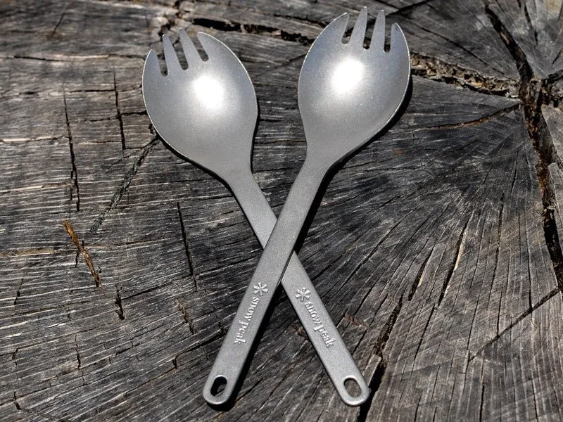 Snow Peak Titanium Spork | JONBOX Wilderness Essentials