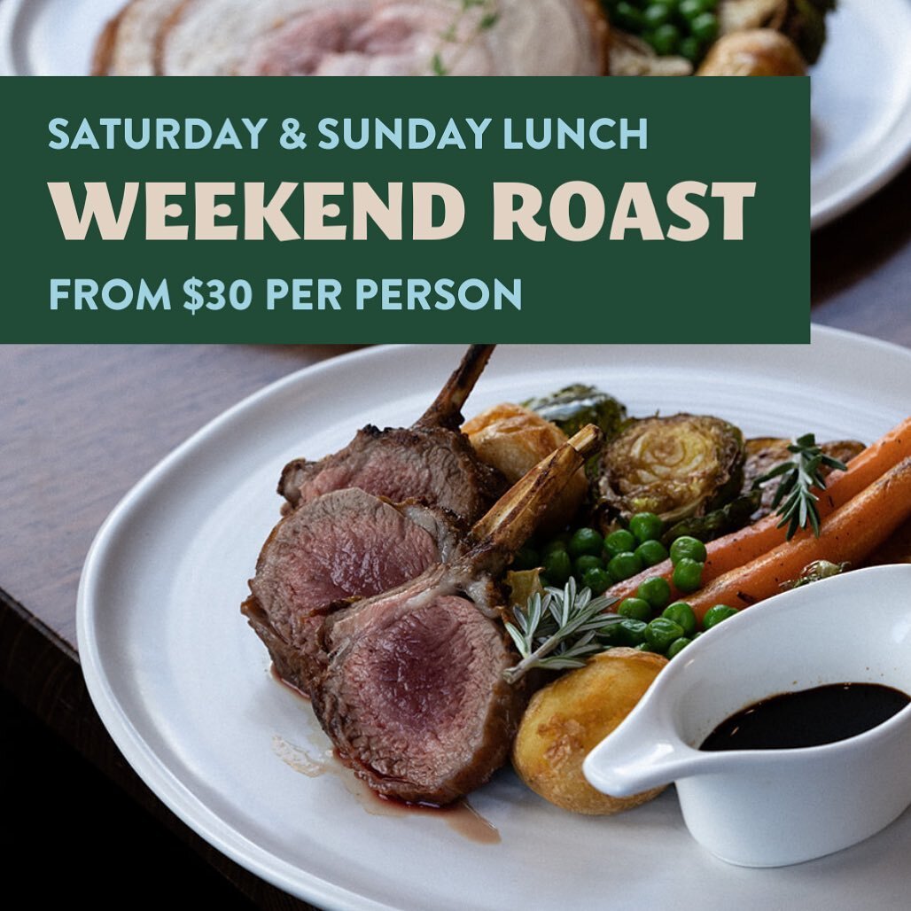 We&rsquo;re really getting into our roast lunch era! 
Join us on Saturday and/or Sunday for a great roast lunch with all the trimmings. Choose from pork or lamb. 
Available until sold out - book via link in bio!

#sawyersarmstavern #geelongeats #geel