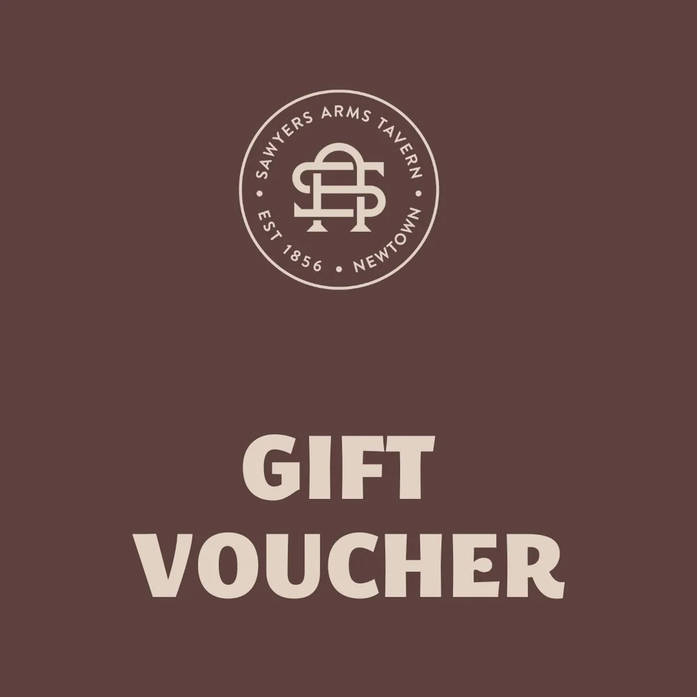 GIFT VOUCHERS SAWYERS ARMS TAVERN GEELONG RESTAURANT — Sawyers Arms