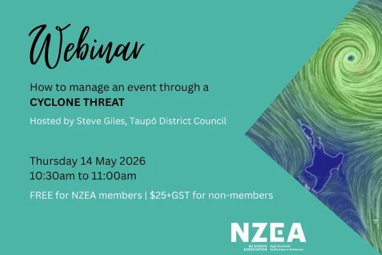 How to manage an event through a cyclone threat with Steve Giles