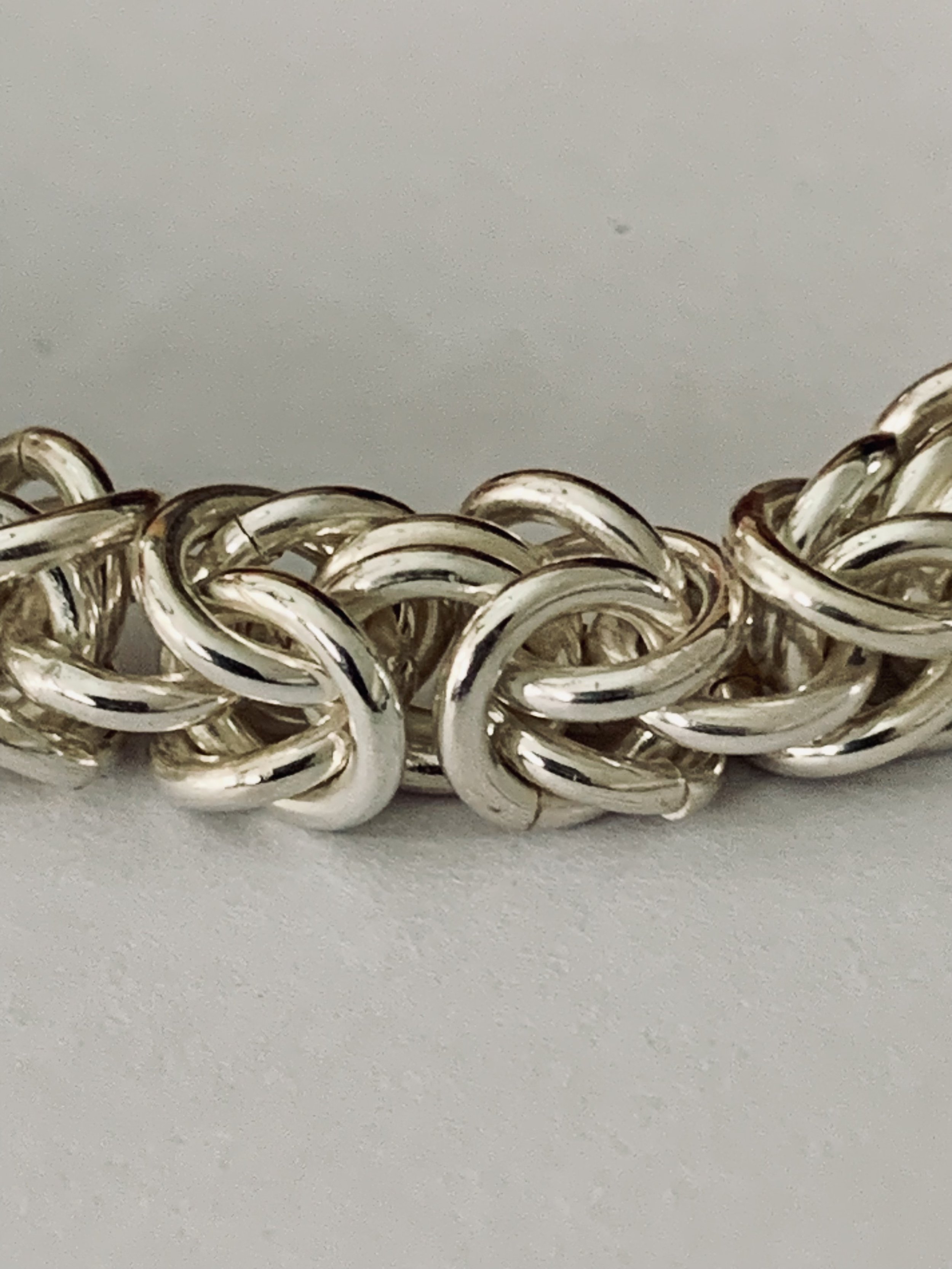 Chainmaille bracelet - chain detail.jpeg