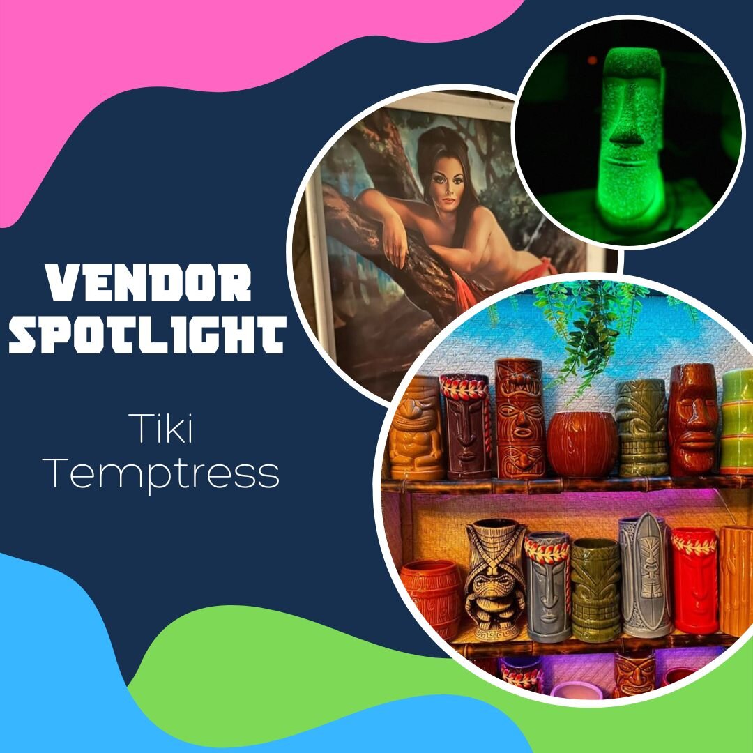 - VENDOR SHOUTOUT! - 

So what is Tiki Culture ? Polynesian Pop? How does Cosplay and fandom intertwine?? Easy&hellip;!!! We all celebrate and partake in the escapism to paradise in far away lands&hellip; From  Pre and post WW2 to the height of tiki 