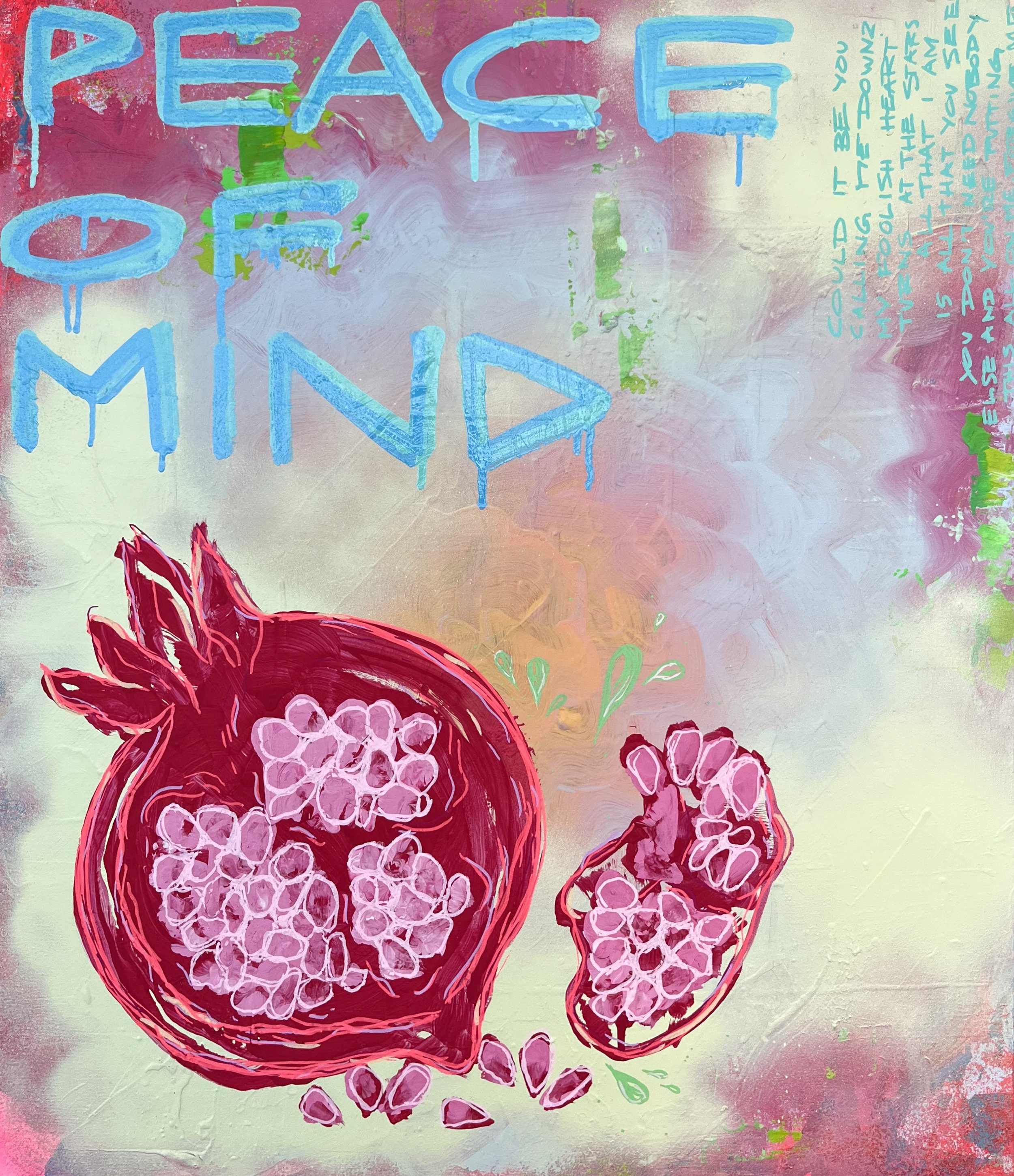 peace of mind
70*70cm