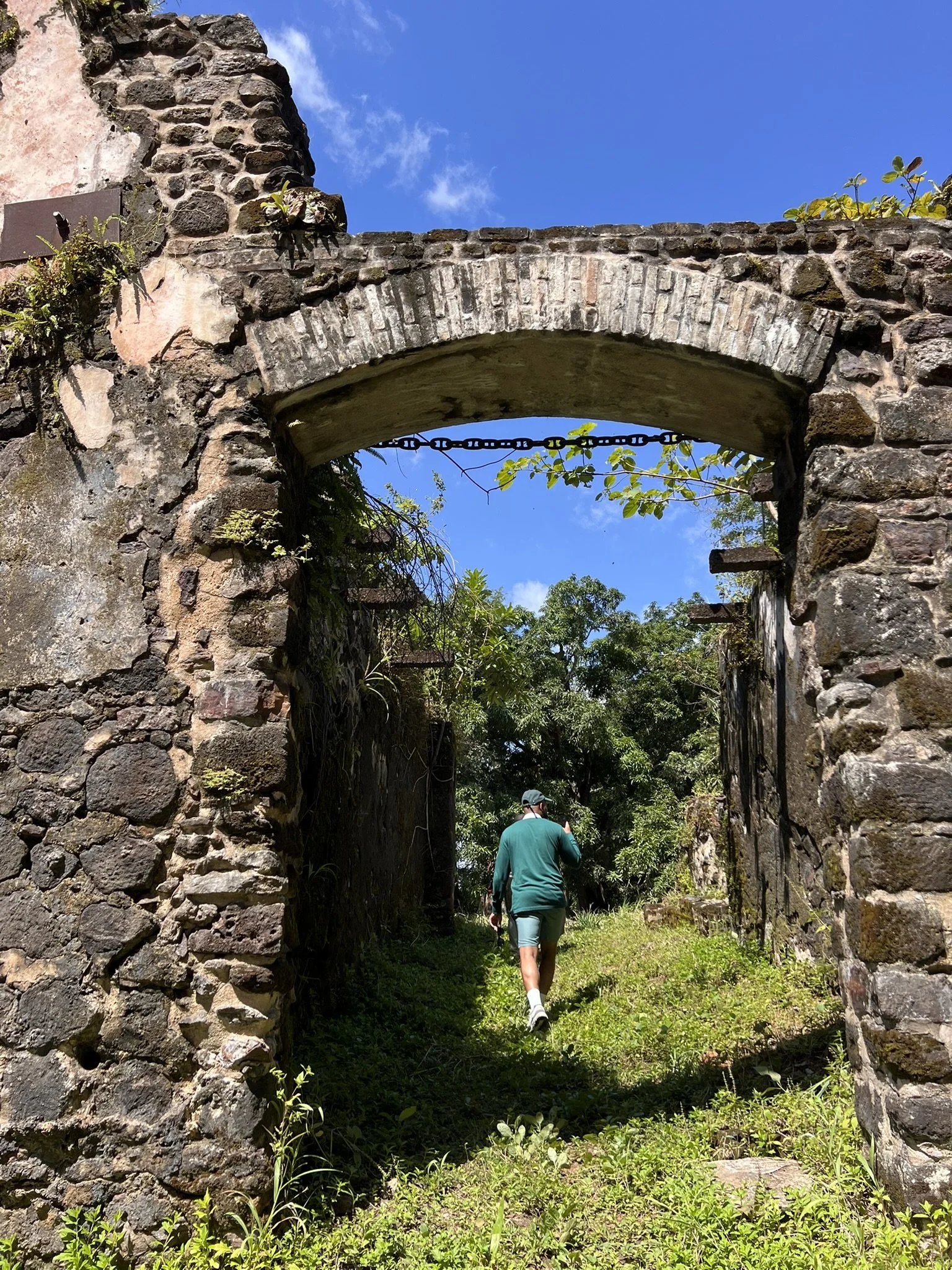 Entrance to Slave Castle on Bunce Island, Sierra Leone
