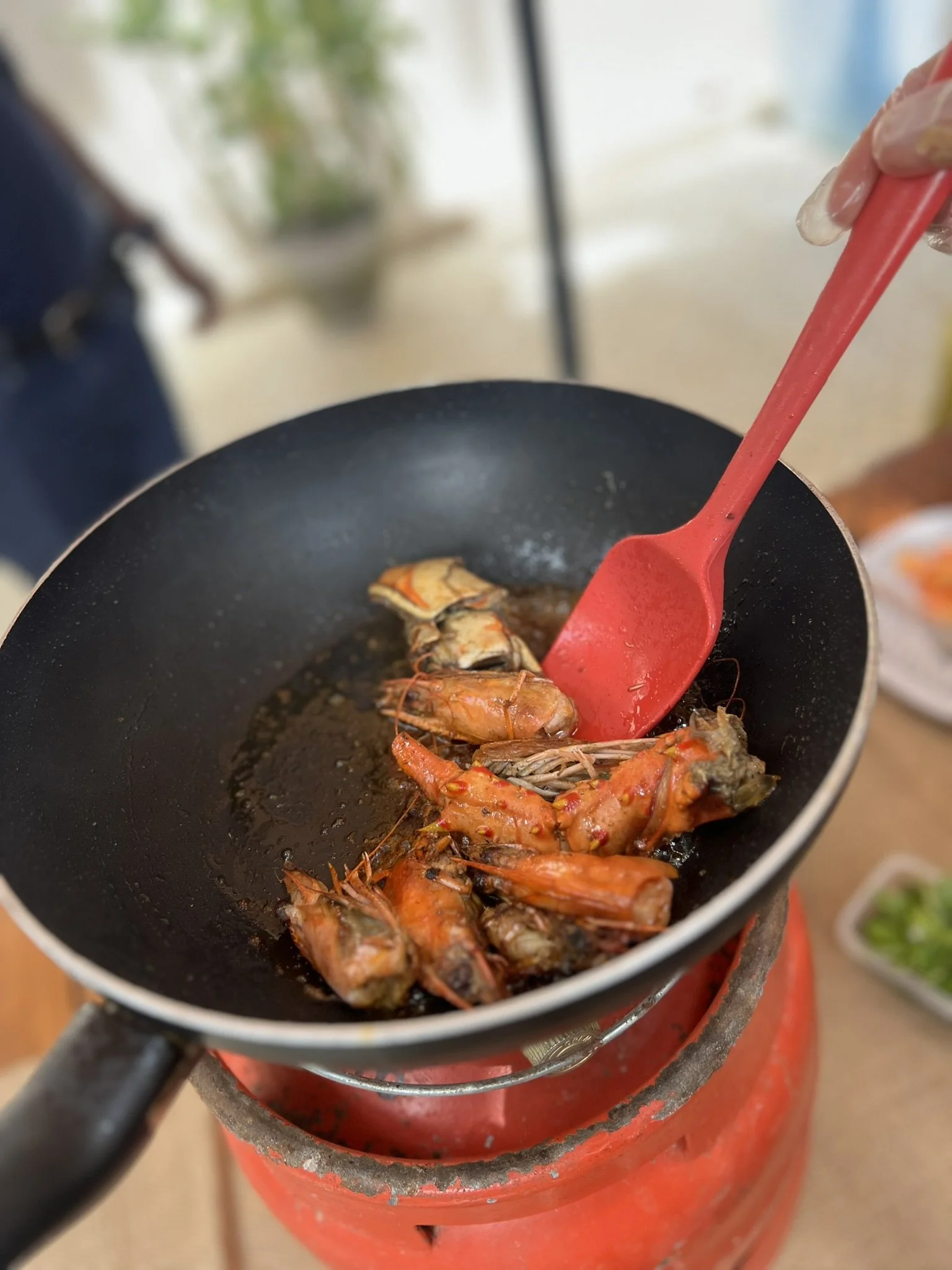 Preparation of Lobster Boil, Sierra Leone 
