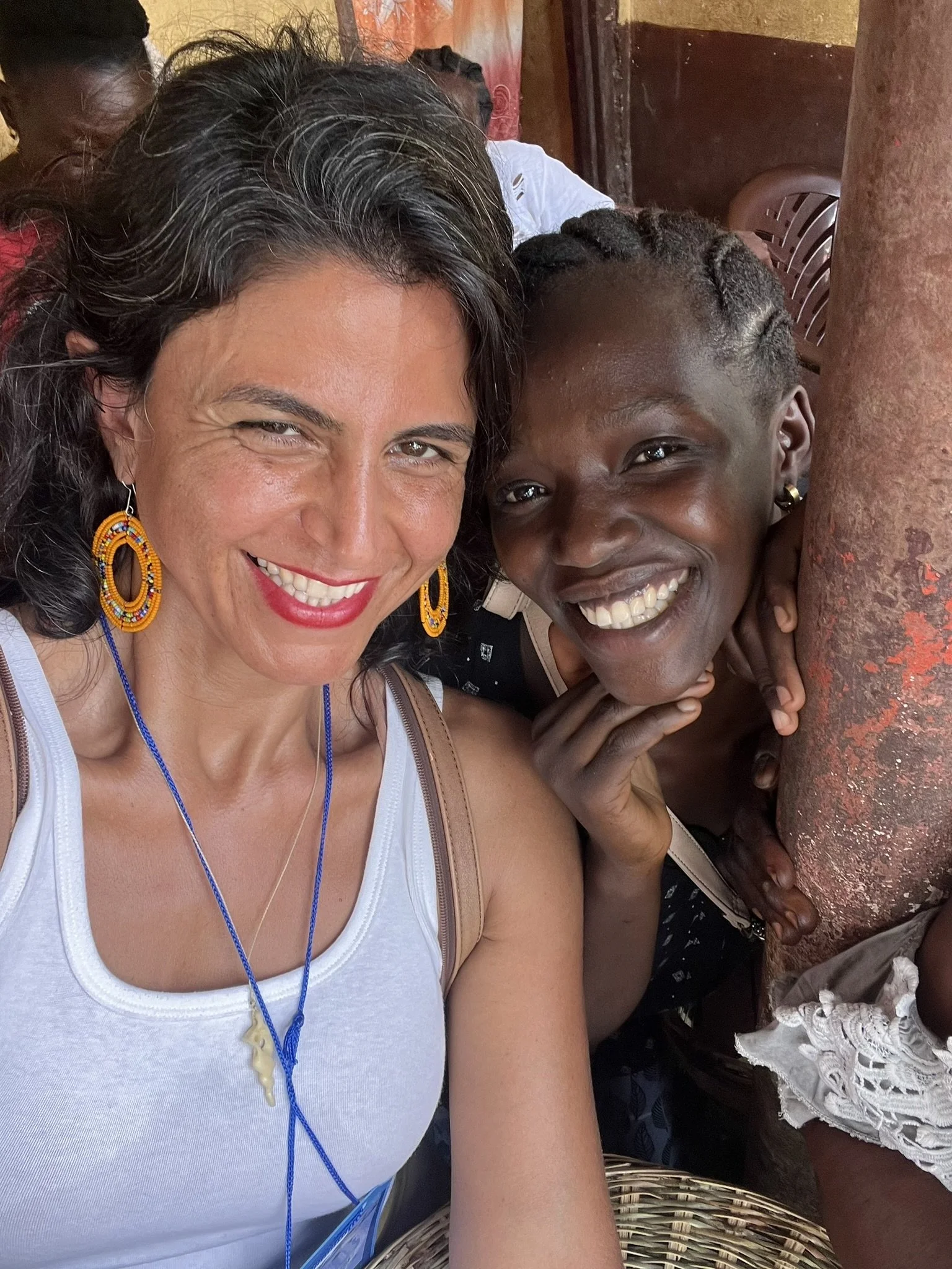 Young lady in Brama Town, Sierra Leone