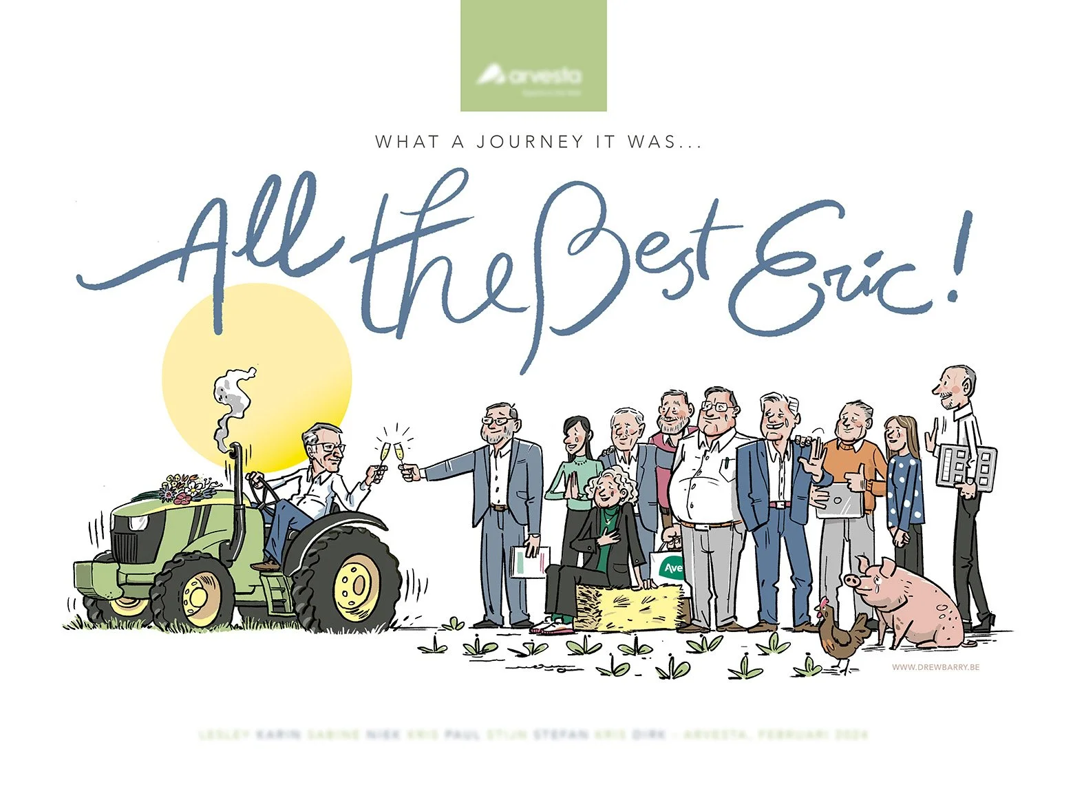 ERIC 'S LEAVING THE COMPANY