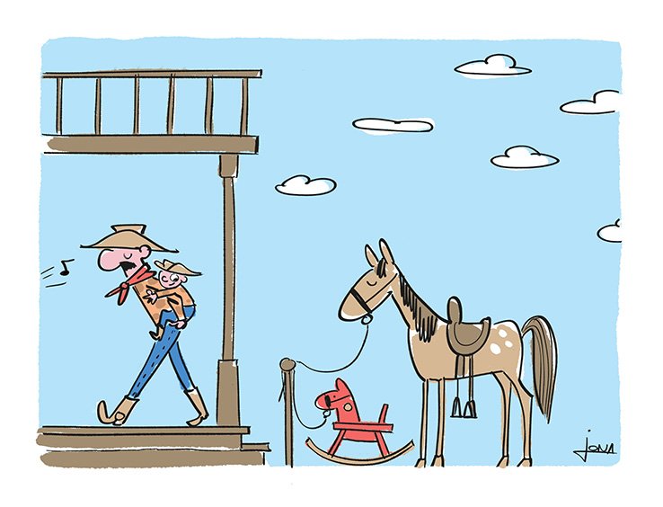 CARTOON CONTEST / theme 'horse'