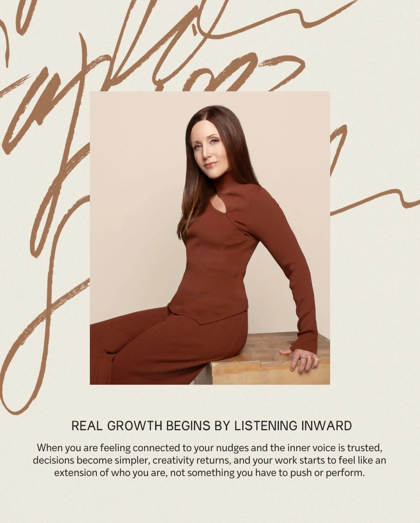 Real growth begins within.  #innerguided #meditatetwiceaday #crystalalchemysoundbath