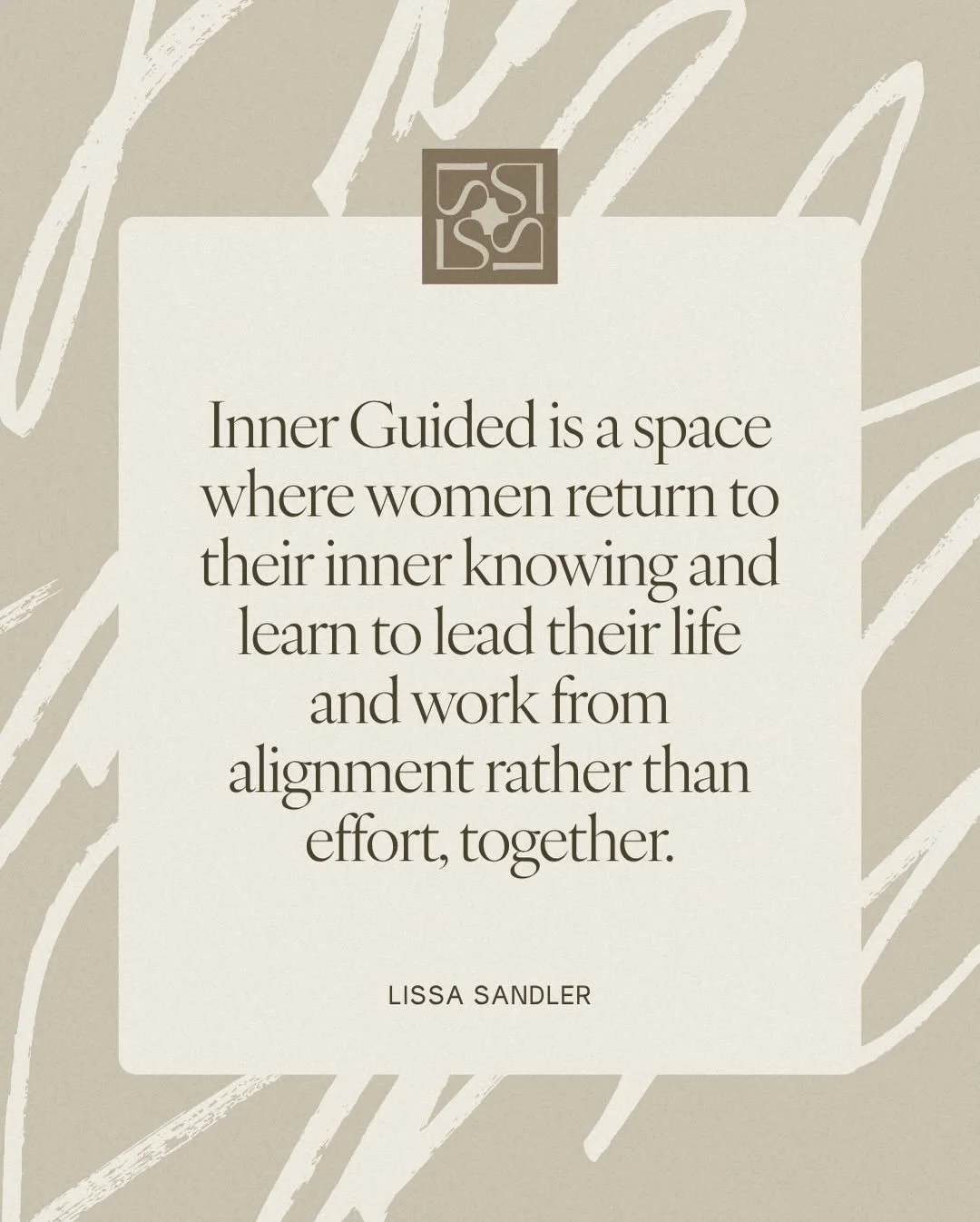 A space for wellness practitioners to come back to yourself.