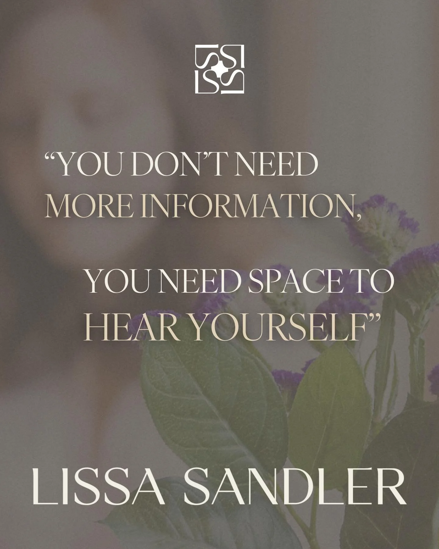 Clarity doesn&rsquo;t always come from doing more. It often comes from pausing long enough to actually hear yourself. When you&rsquo;re constantly moving, consuming, or trying to figure things out, it&rsquo;s easy to miss the quiet signals already wi