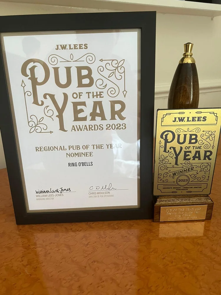 The Ring O' Bells, Frodsham Excellent Food & Drink