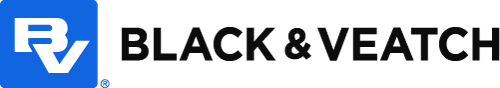 RV Black & Veatch logo with blue and black design