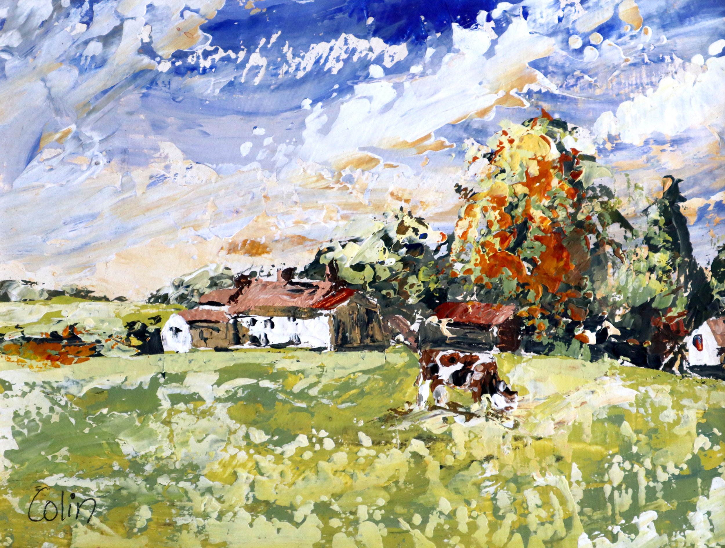 Meadow Little Shelford
Original 25 x 20cm
Acrylic on board
£420