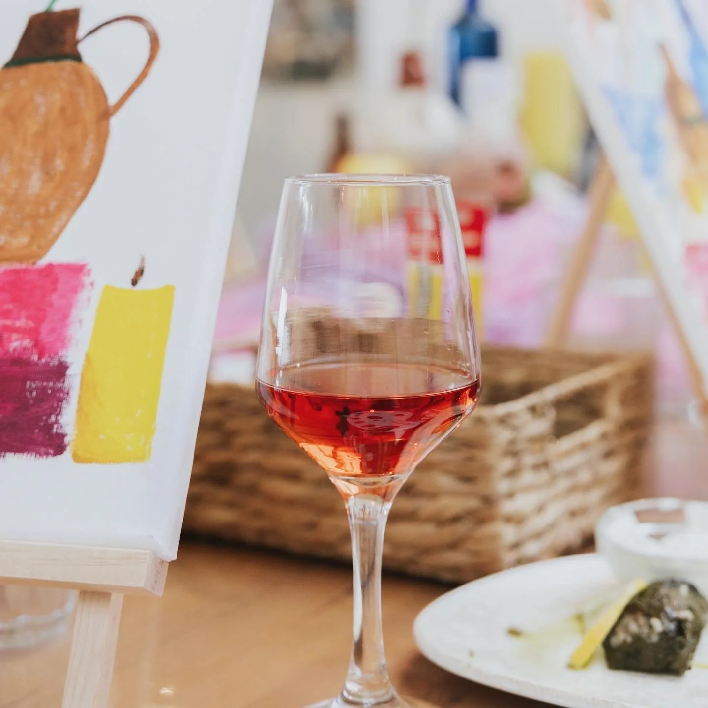 Sip & Paint by the beach