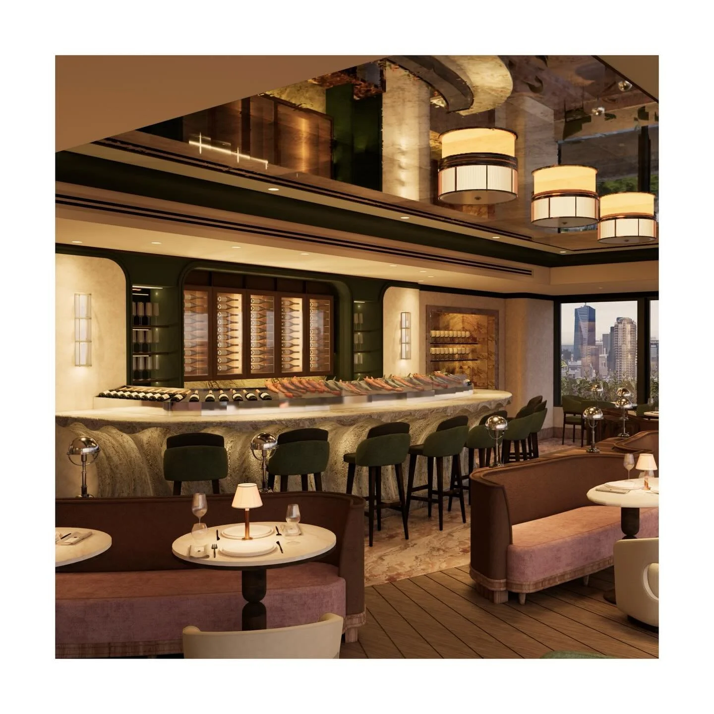 A first look at Level 16 - The Club&rsquo;s burst of Spring energy.

Level 16 lifts the mood into something brighter and more expressive for 67 Pall Mall Melbourne. This is the Club&rsquo;s champagne and oyster bar - A place shaped for celebration, s