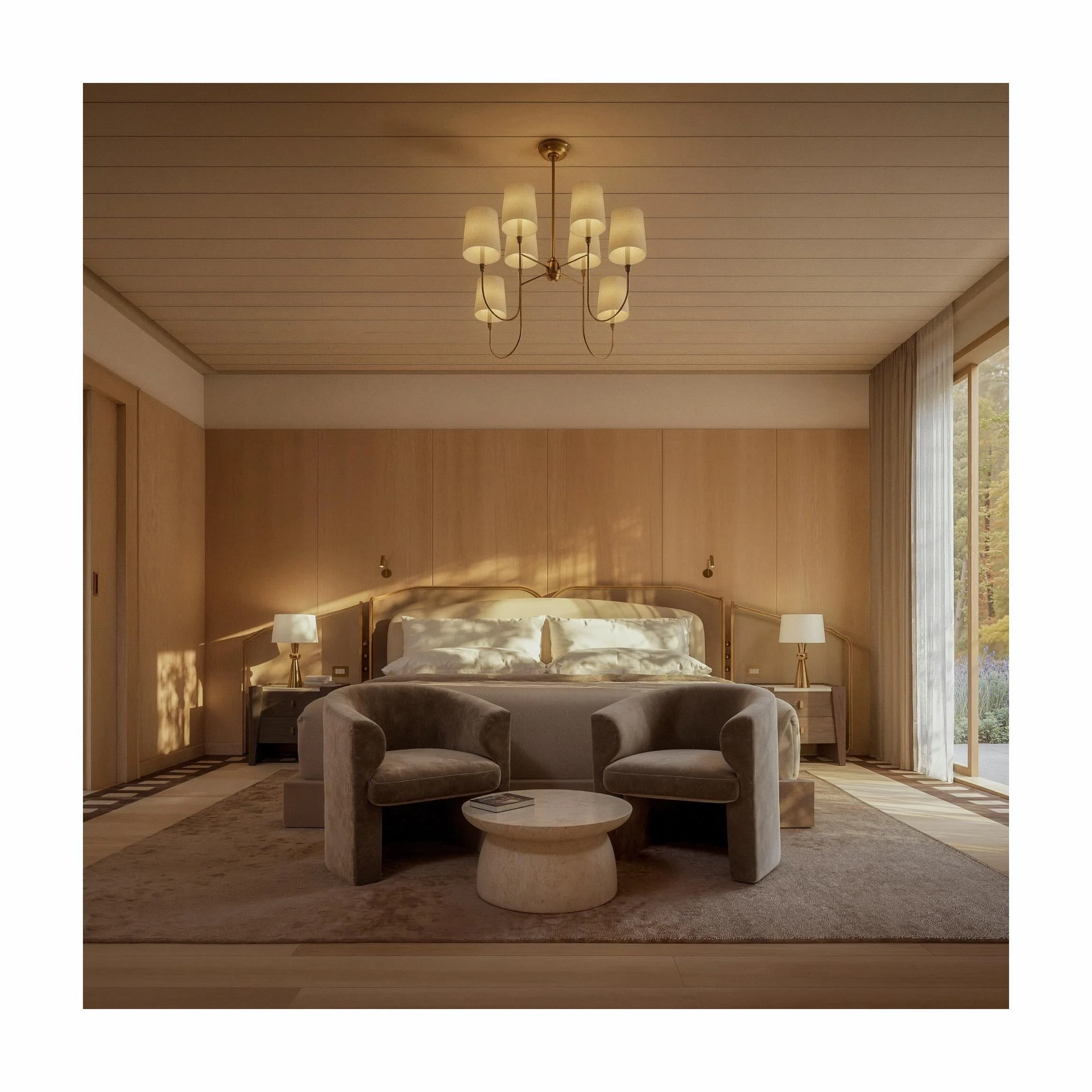 Set within the Sussex countryside, this boutique hotel sits gently within the South Downs National Park, immersed in nature. A quiet setting, shaped by the landscape.

Paired-back interiors and dappled light. Nothing excessive. Just spaces that feel 