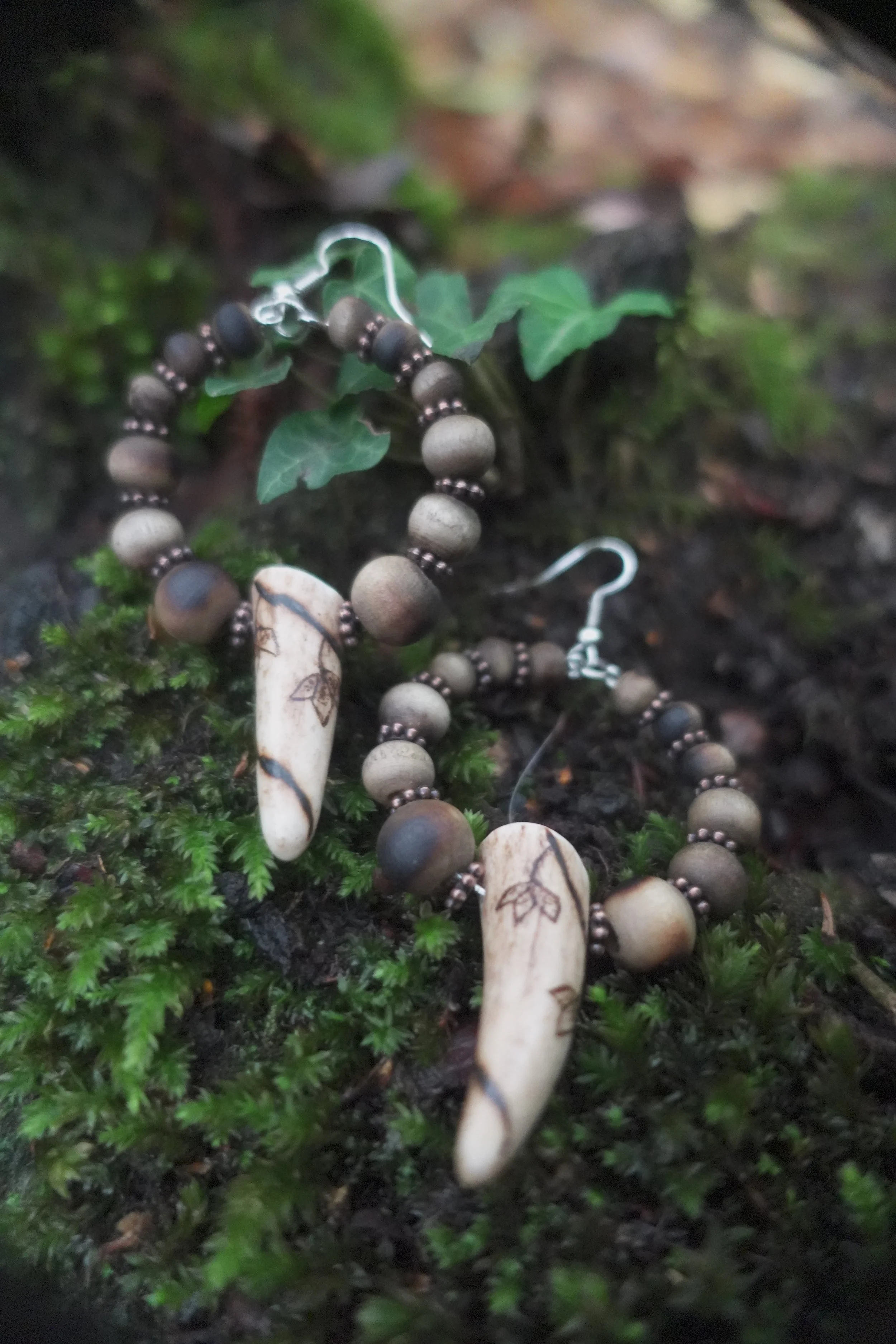 Antler spirit earrings