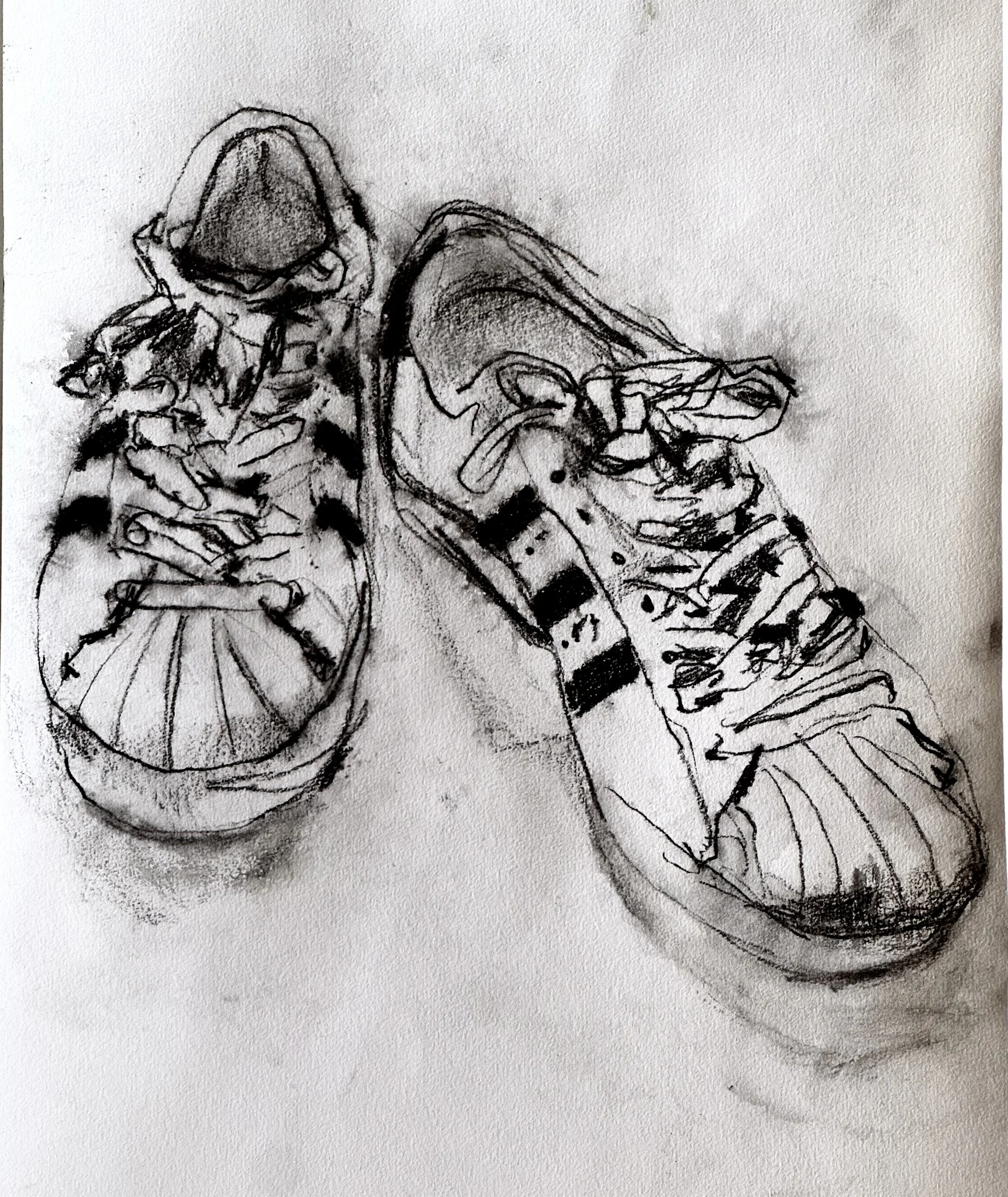 My new trainers drawing