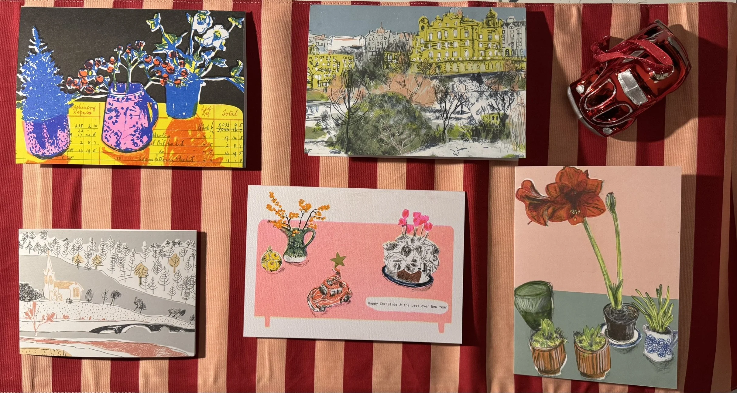 Pack of 5 x Christmas Cards