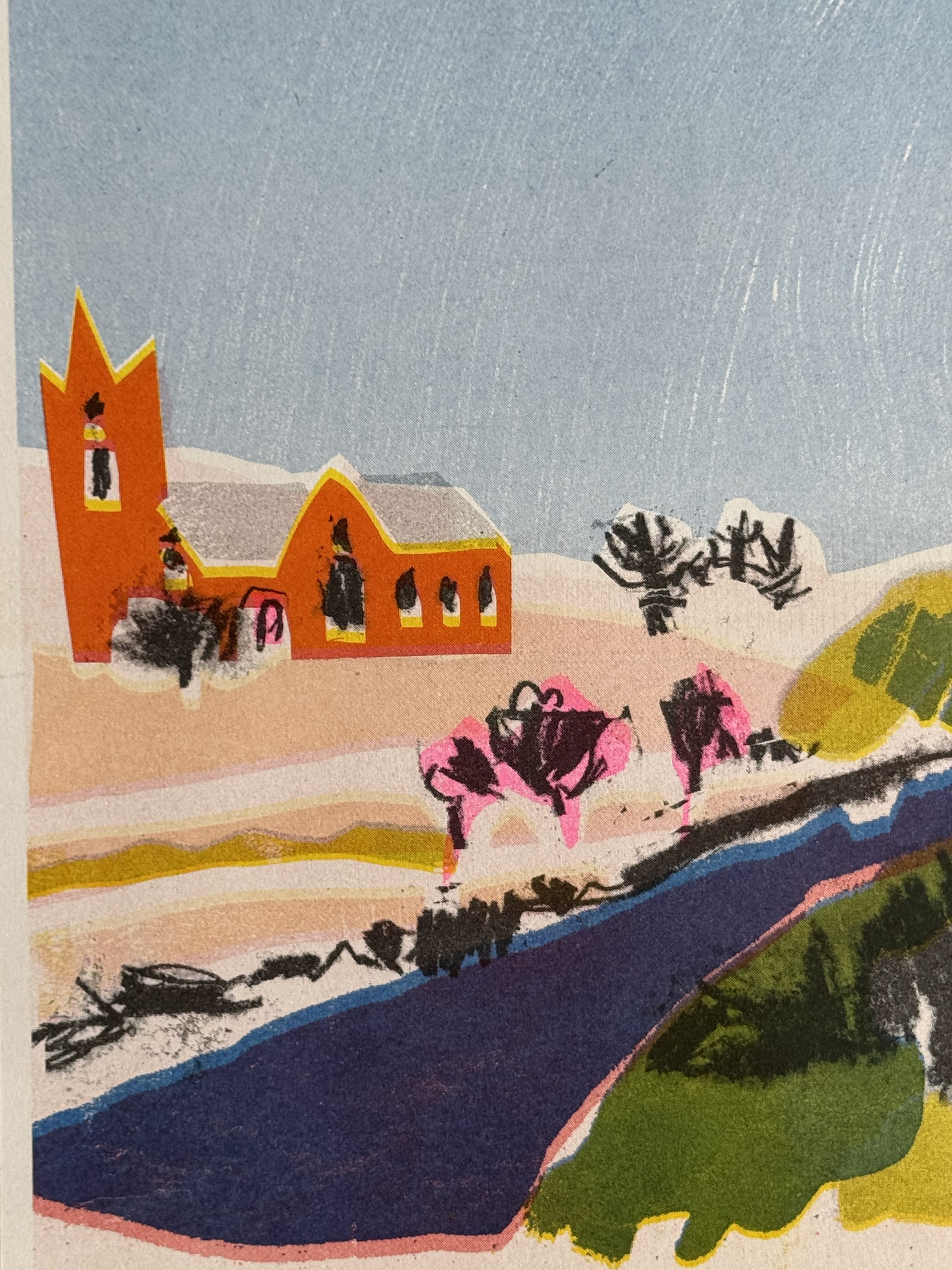 The church in Stow (after Bernat)