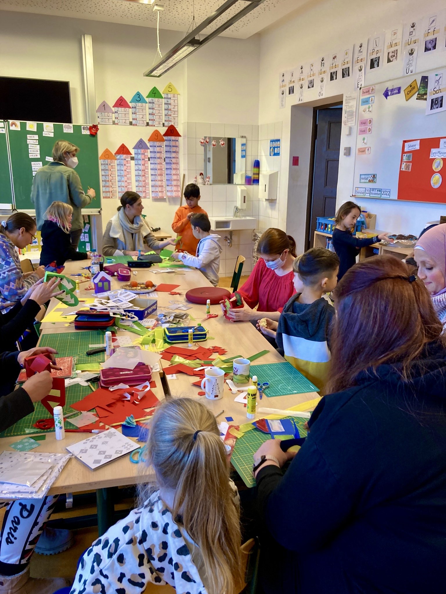 Kekse, Tee und Schneeflocken