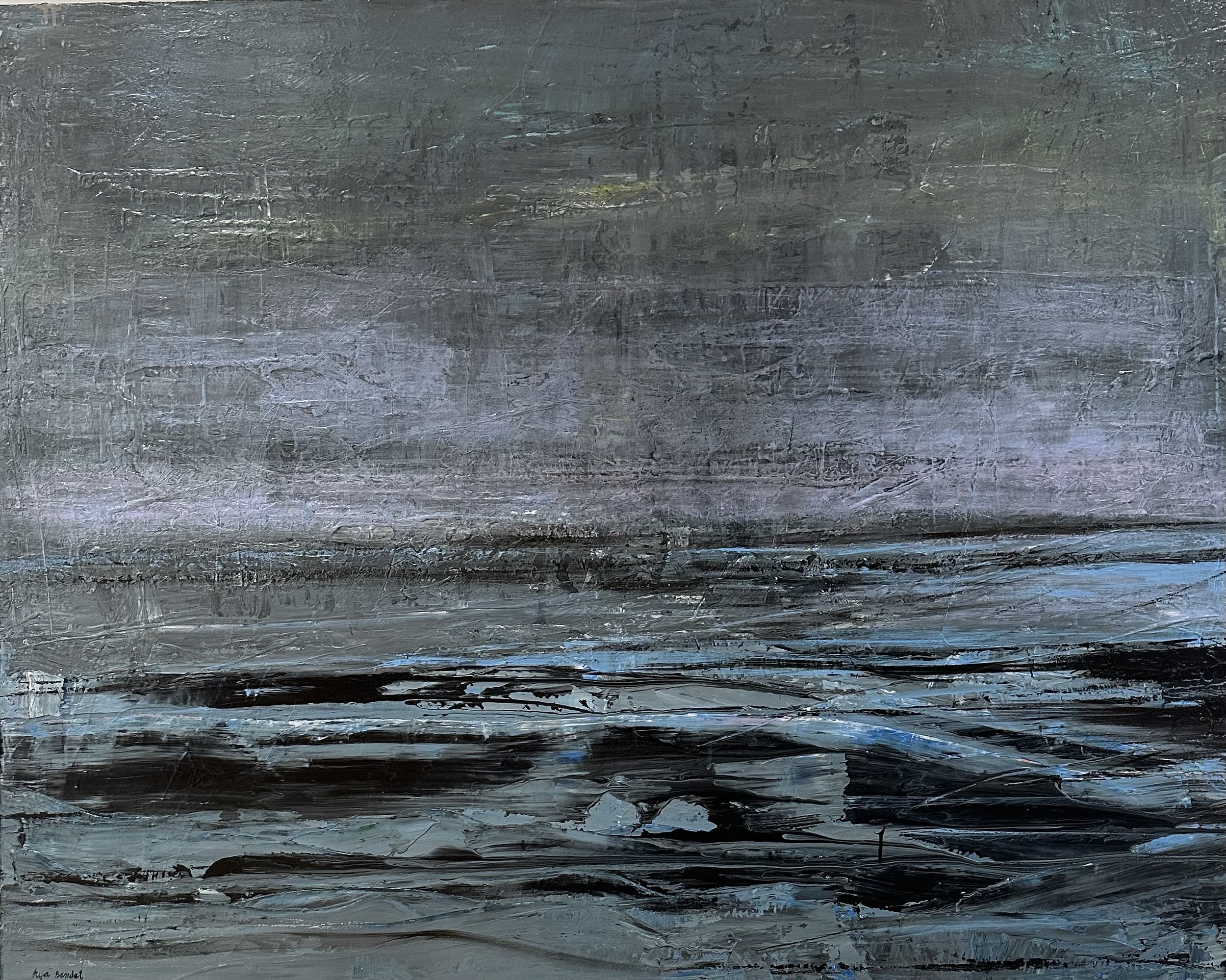 Abstract Landscape 23 | 48" W x 36" H oil on canvas