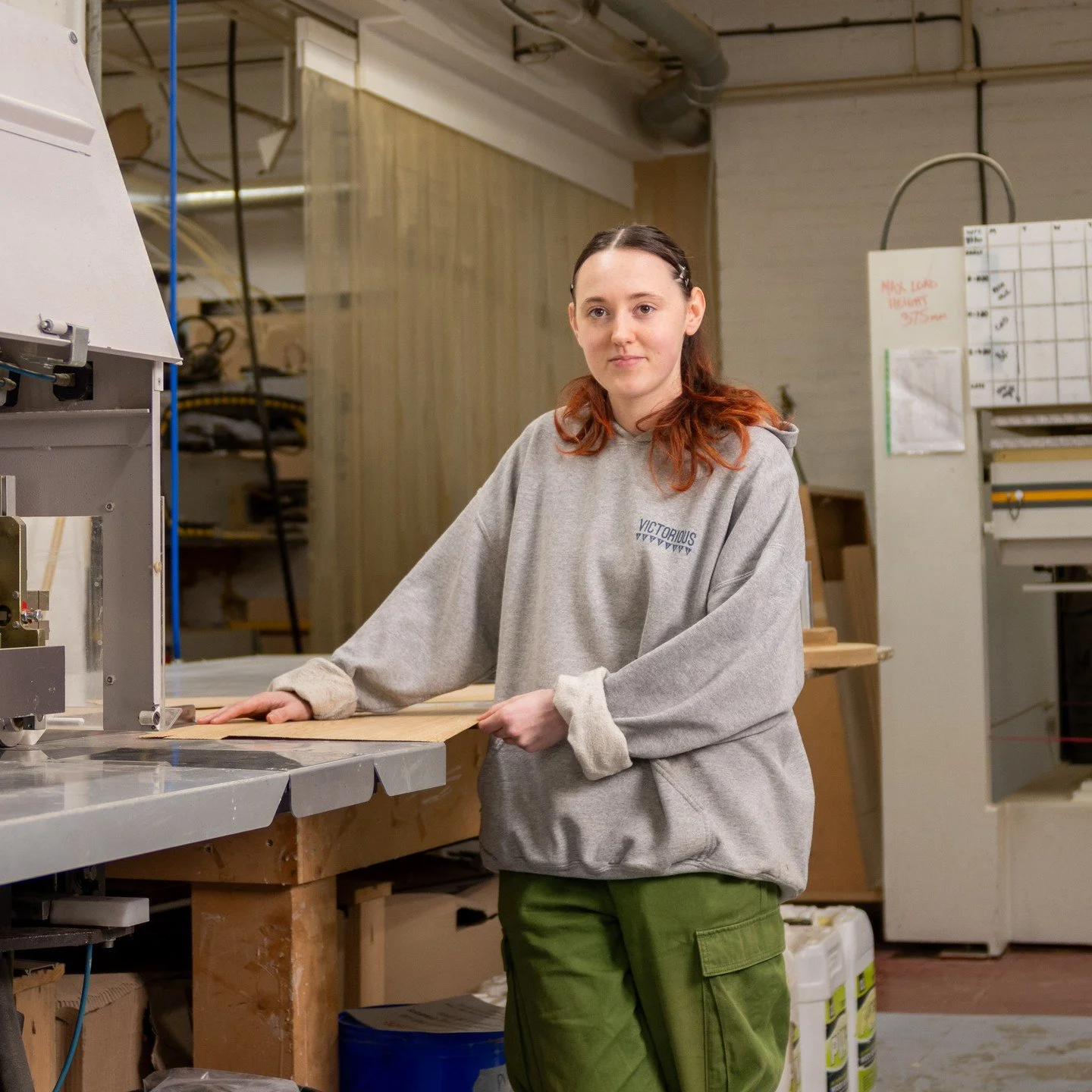 Meet The Team | Ray
Furniture Maker 

Q&amp;A
What&rsquo;s your favourite timber? Cherry
What&rsquo;s your favourite machine? Stitcher
First piece of furniture you remember making? Children&rsquo;s tricycle, Ellie the elephant themed. 

Photograph by