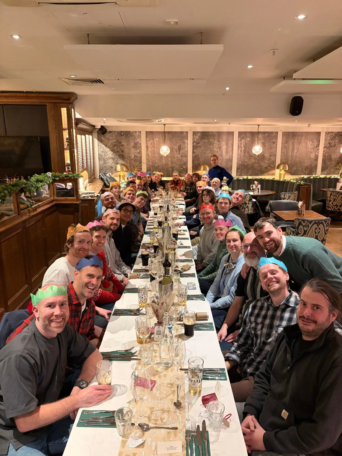 Festive fun with the Opus Magnum team! ❄️

An evening of good food, plenty of drinks, and a well‑earned celebration after a busy year together.

Food @CandlemakerCannonSt 
Drinks &amp; Games @mercatometropolitano

#opusmagnum #teamcelebration #christ