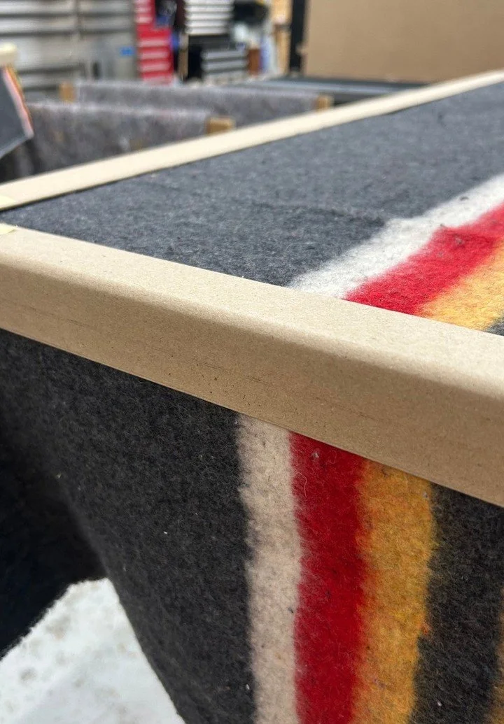 Our proximity to central London means we deliver and install every piece ourselves - no third parties, just our dedicated team.

Each item is wrapped sustainably using reusable blankets (returned to our workshop for the next installation) and recycle