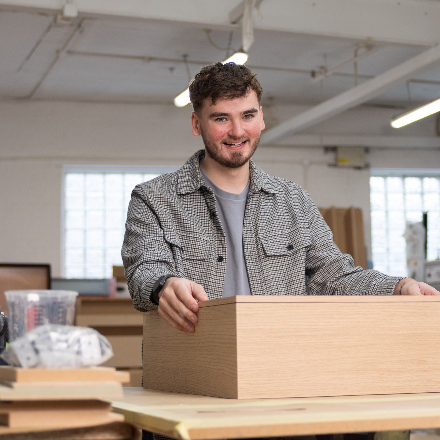 Meet The Team | Joe
Senior Furniture Maker

Q&amp;A
What&rsquo;s your favourite timber? White ebony
What&rsquo;s your favourite machine? Four-cutter
First piece of furniture you remember making? 1980s-inspired chair.

Photograph by @s_a.mcbride

#mee