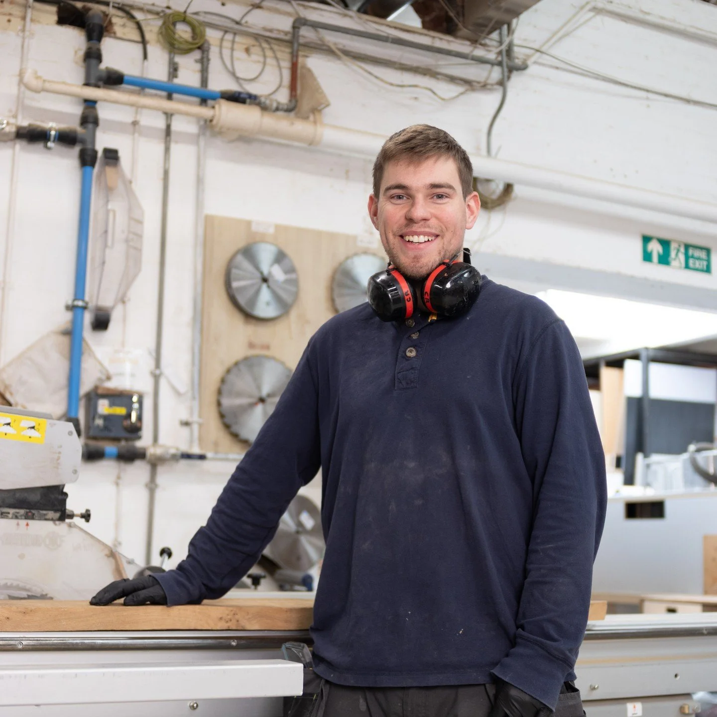 Meet The Team | Chris 
Furniture Maker

Q&amp;A
What&rsquo;s your favourite timber? Oak &ldquo;Always oak&rdquo;
What&rsquo;s your favourite machine? &ldquo;You&rsquo;re looking at her.&rdquo;
First piece of furniture you remember making? Japanese wo