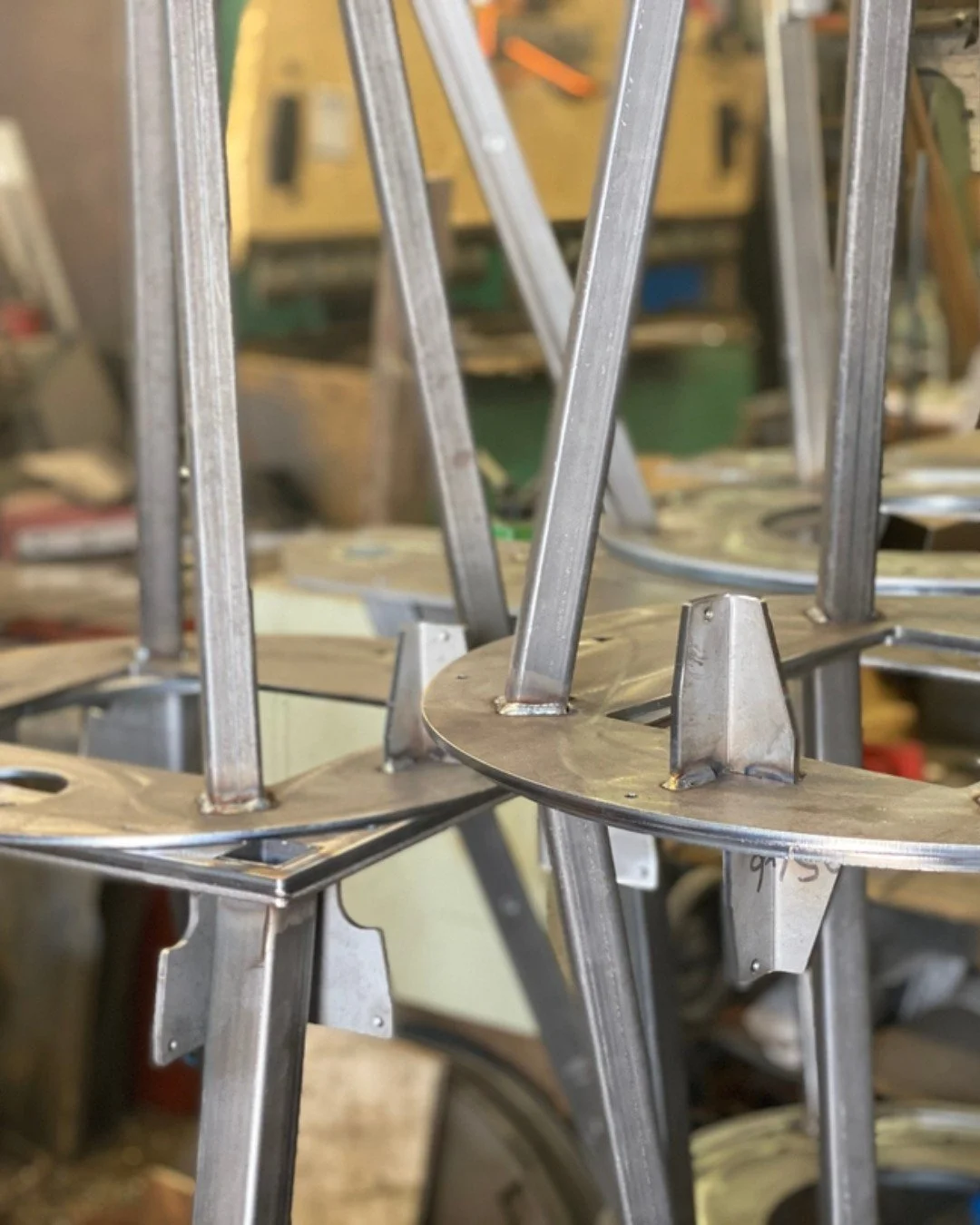 Our bespoke metalwork is driven by local artisans - a massive shoutout to Bryce, the incredibly talented man behind some of our metal work. His skill and attention to detail are what turn raw materials into the high-quality commercial pieces we are k