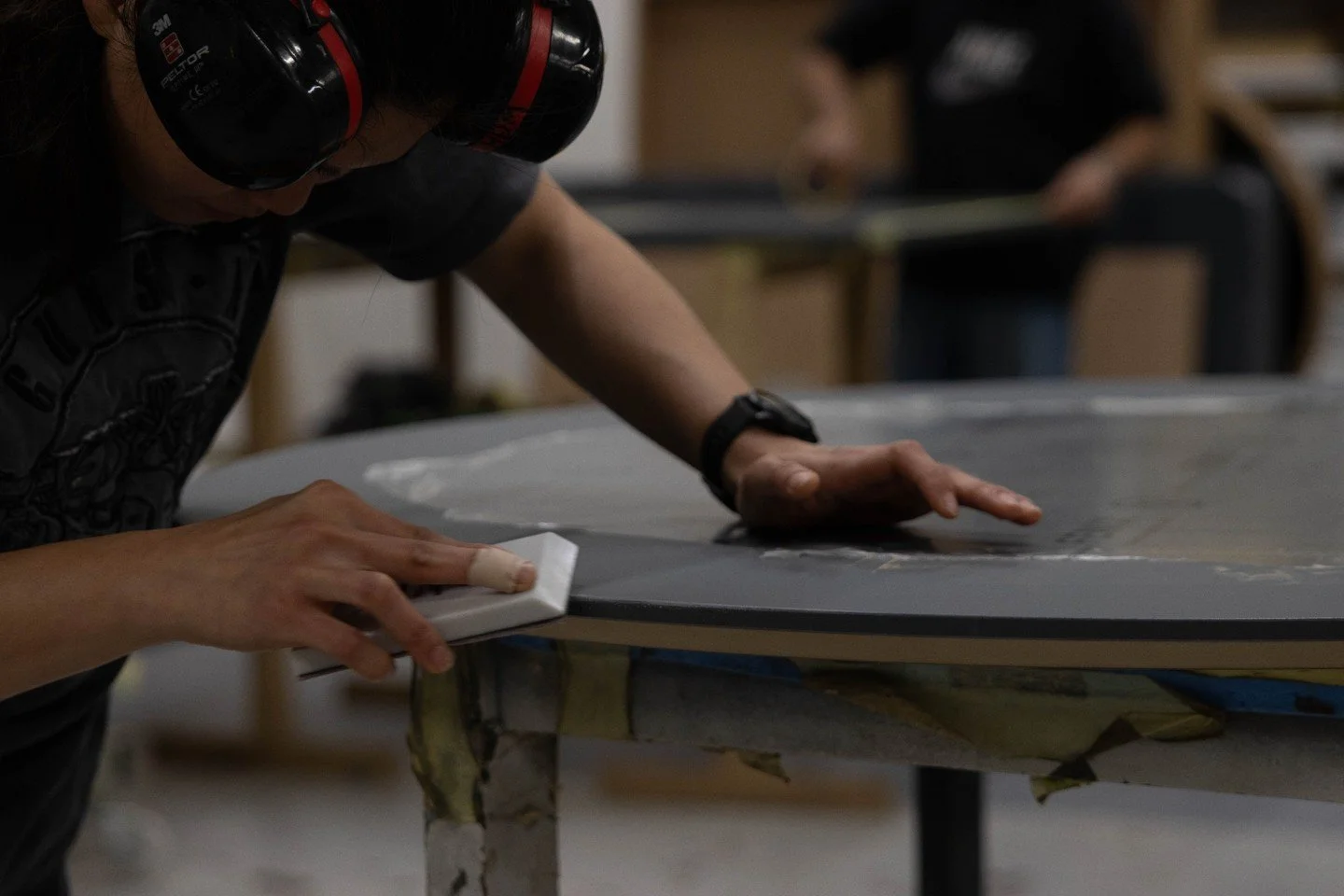 There&rsquo;s a unique pride in knowing exactly who made your furniture and where it came from. 

From our South West London workshop to your commercial space, we keep every step of the process under our own roof. 

We&rsquo;ve invested in the best t