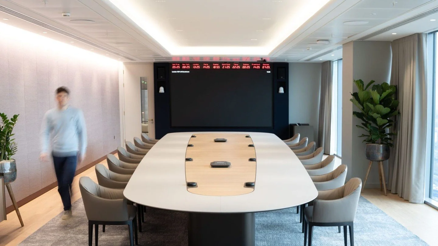 In a recent ReCrafting&trade; project with @gensler_design, we proved that circularity belongs in the boardroom. By assessing and re-engineering reclaimed sheet materials, we created the primary structural framework for this custom piece, replacing v